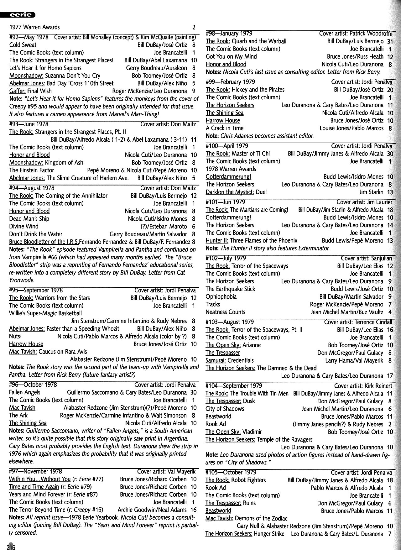 Read online Warren Companion comic -  Issue # TPB (Part 3) - 17