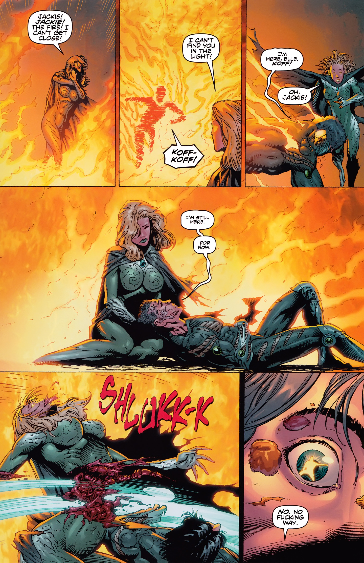 Read online The Darkness (2007) comic -  Issue #94 - 21