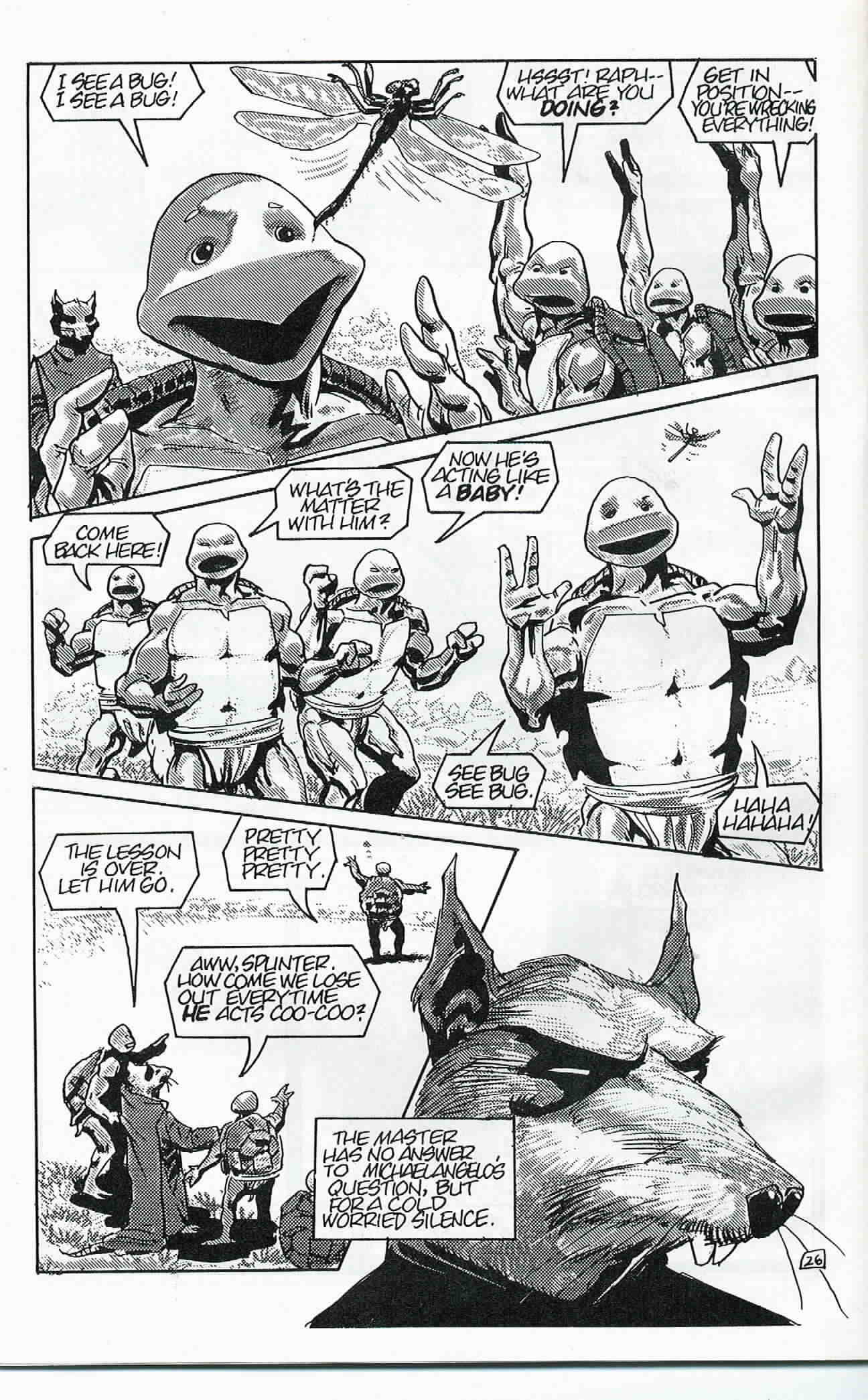 Read online Teenage Mutant Ninja Turtles (1984) comic -  Issue #24 - 27