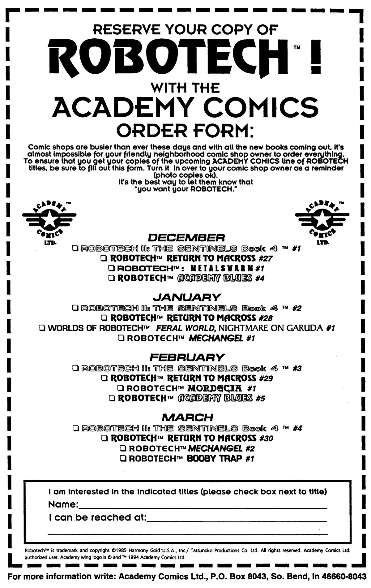 Read online Robotech MechAngel comic -  Issue #1 - 34