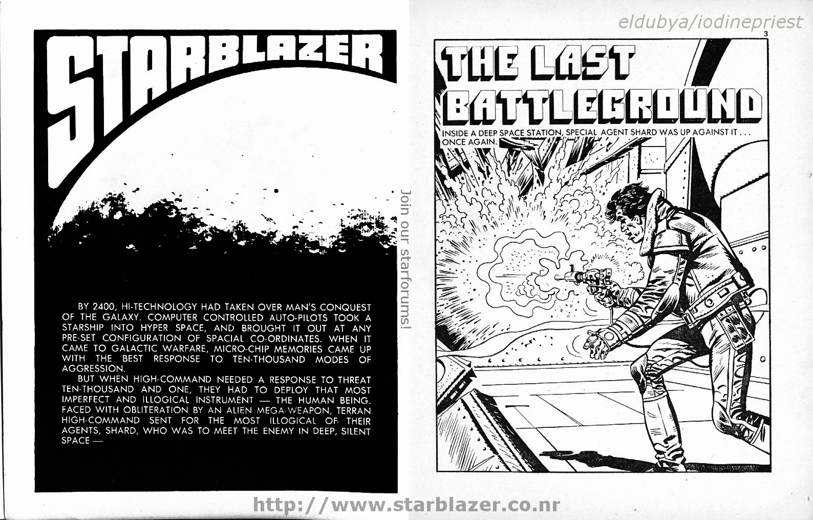 Read online Starblazer comic -  Issue #114 - 3