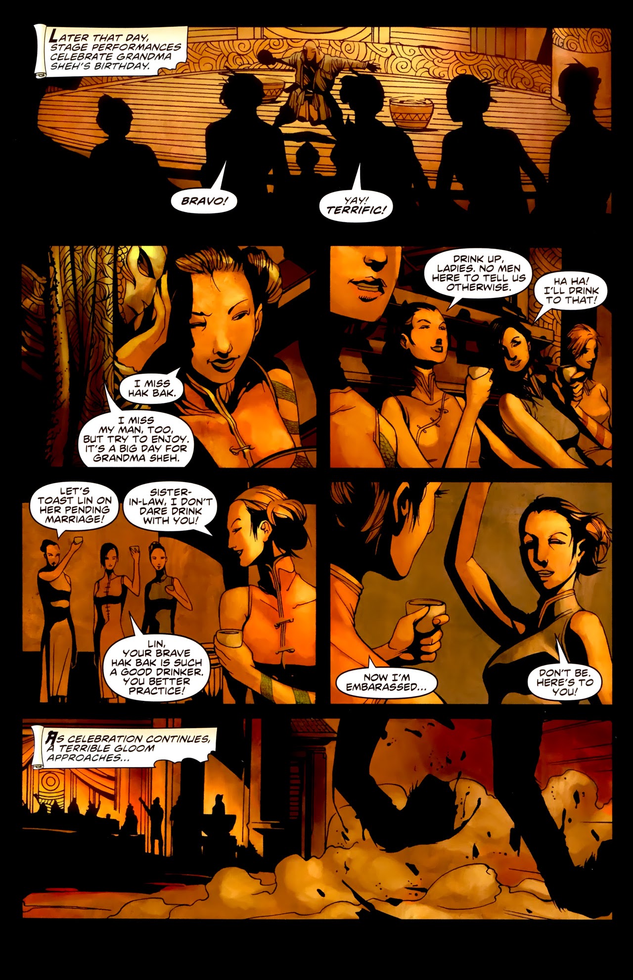 Read online Widow Warriors comic -  Issue #1 - 8