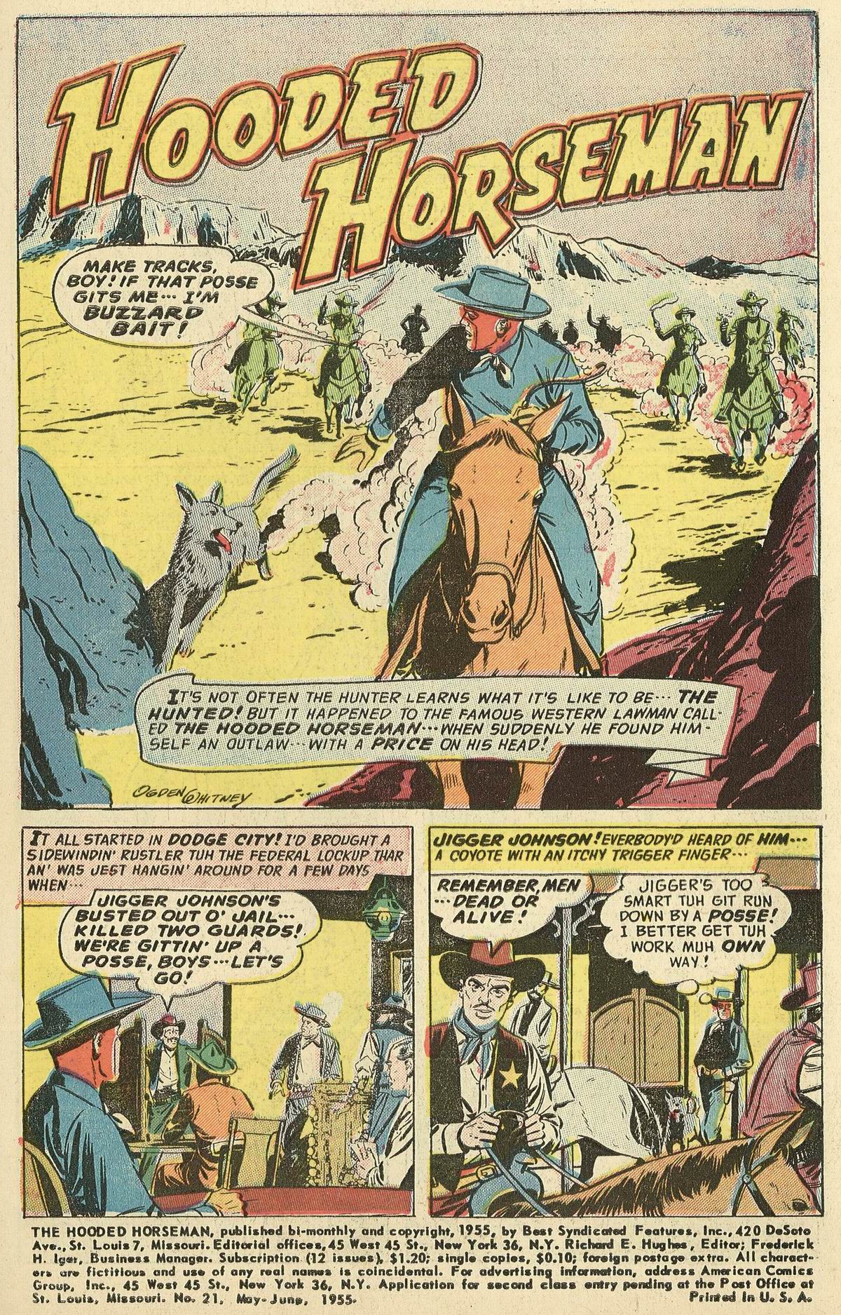 Read online Hooded Horseman comic -  Issue #31 - 3