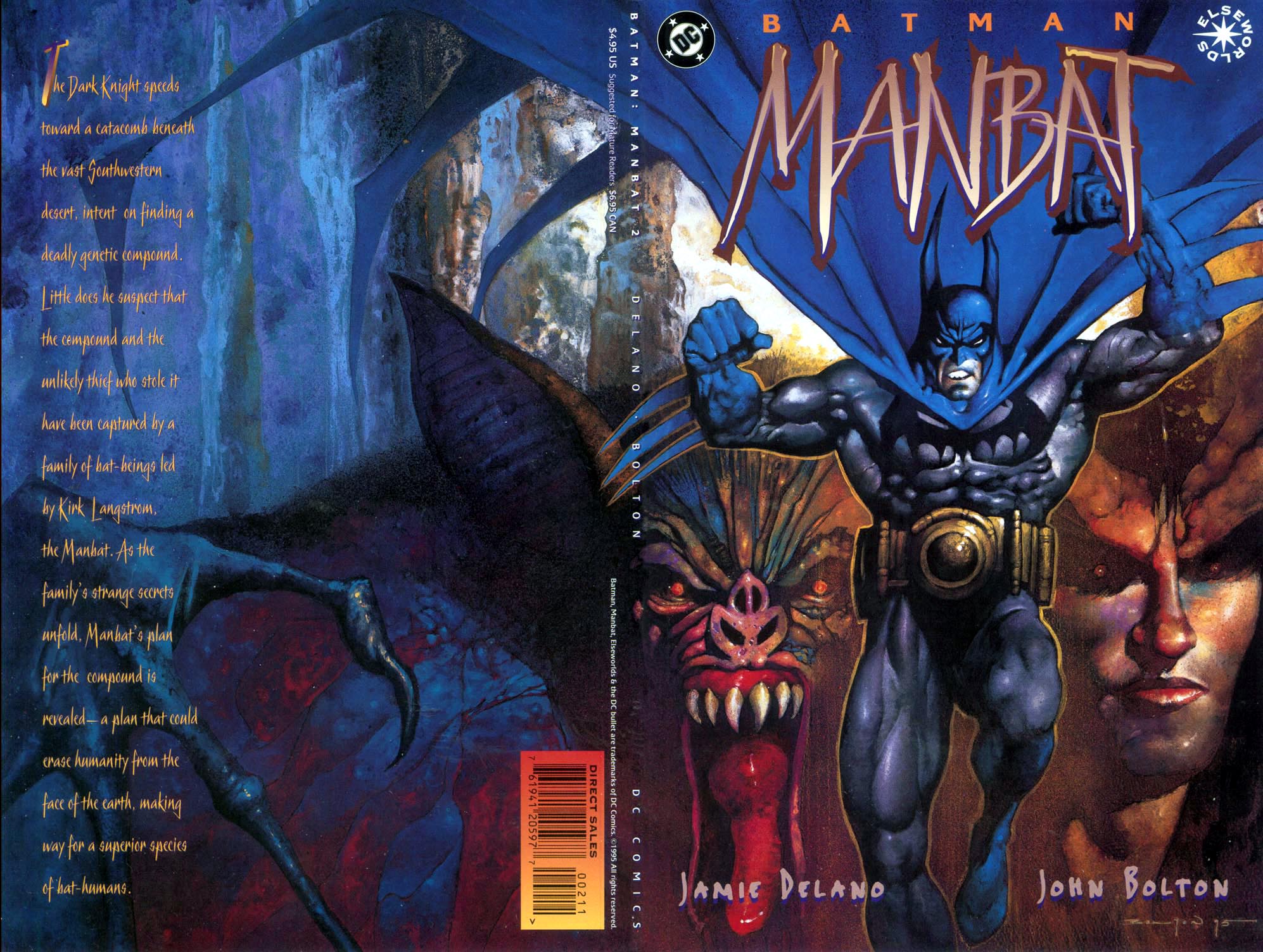 Read online Batman: Manbat comic -  Issue #2 - 1