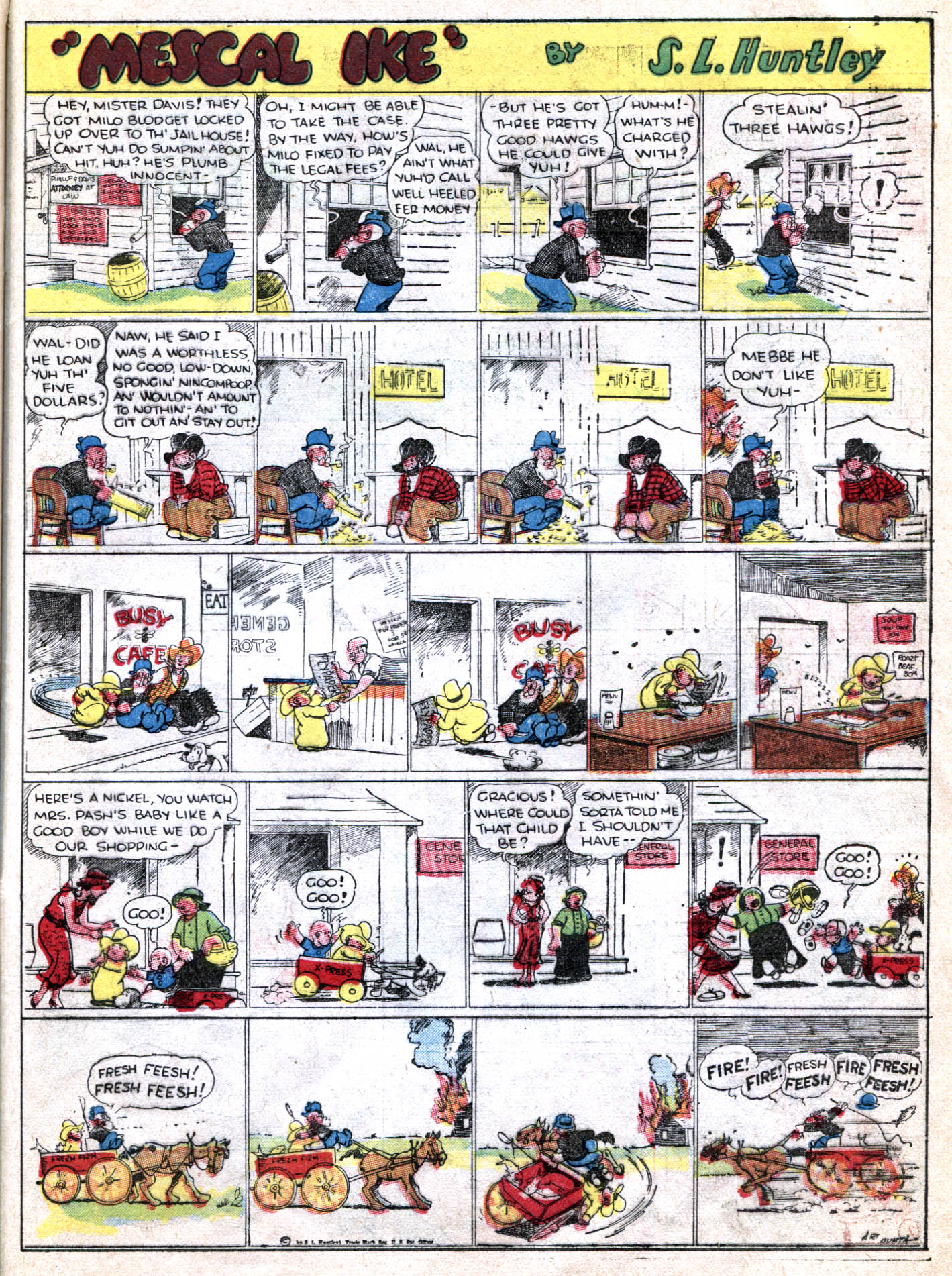 Read online Famous Funnies comic -  Issue #32 - 49