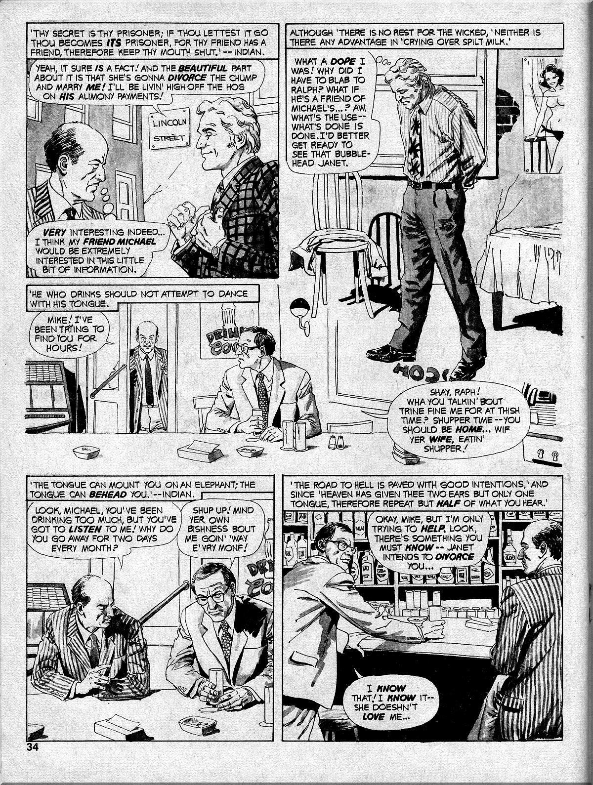 Read online Nightmare (1970) comic -  Issue #10 - 34