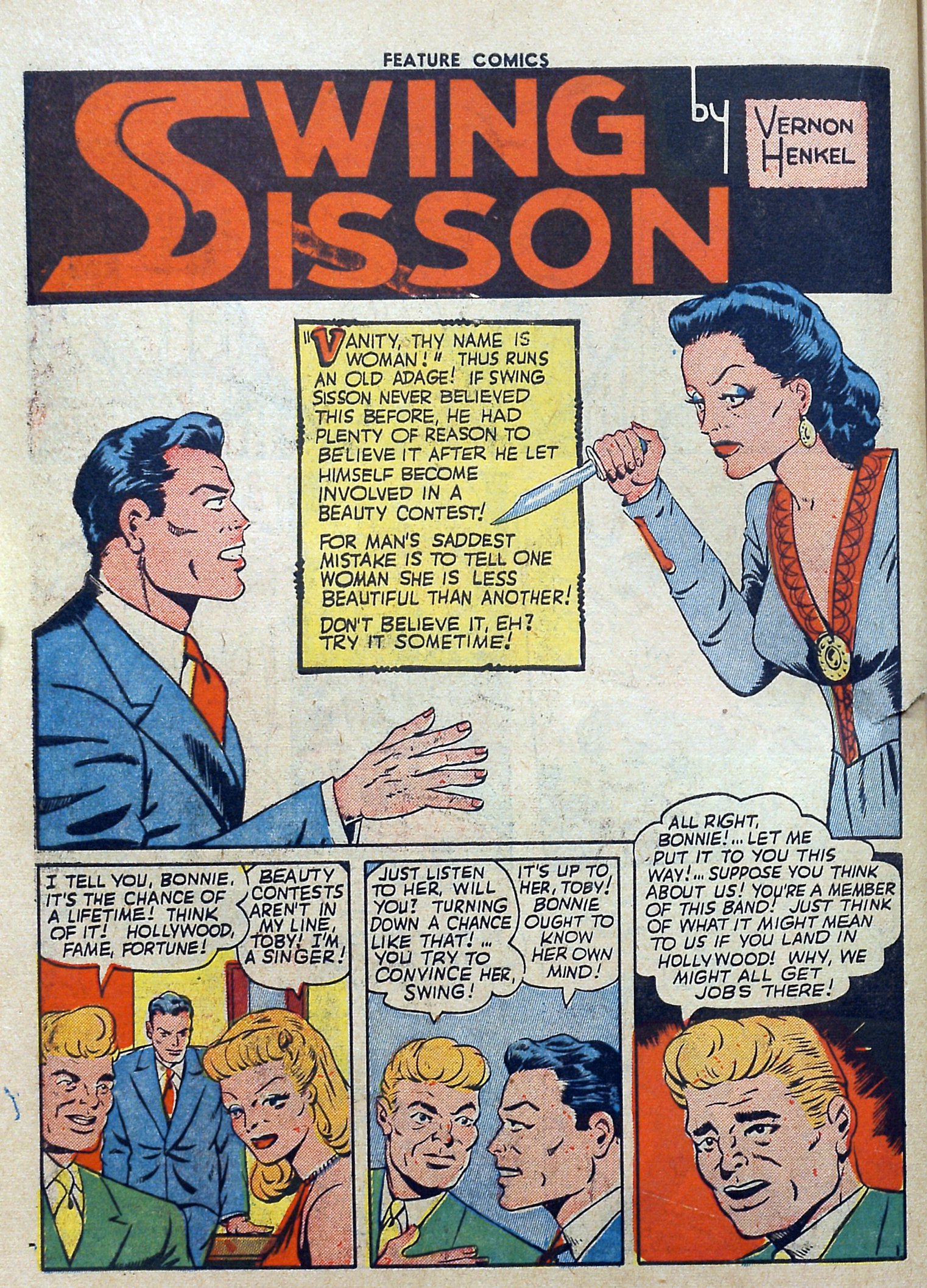 Read online Feature Comics comic -  Issue #73 - 38