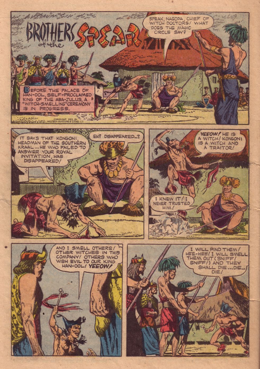 Read online Tarzan (1948) comic -  Issue #40 - 44