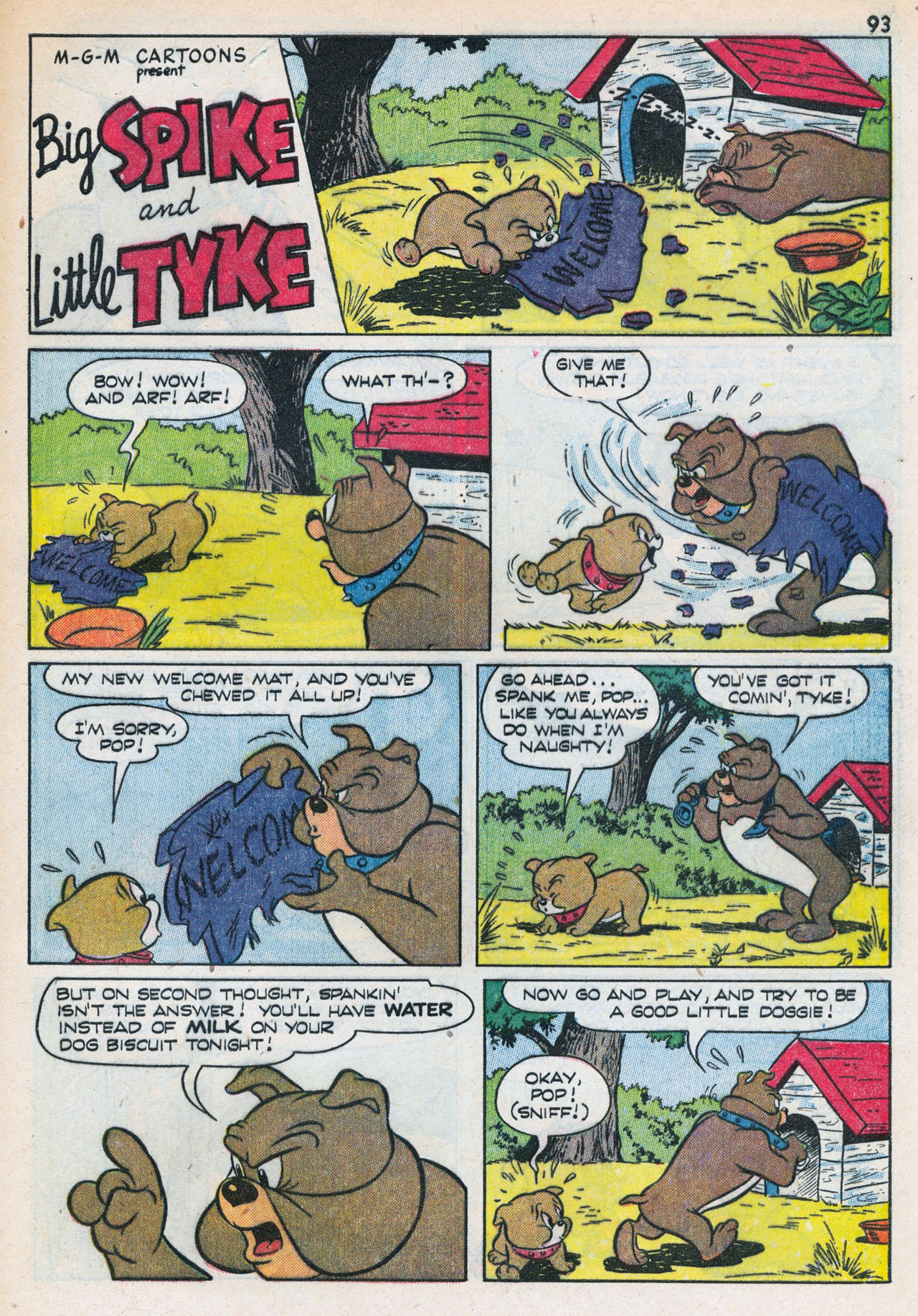 Read online M.G.M.'s Tom and Jerry's Winter Fun comic -  Issue #3 - 96