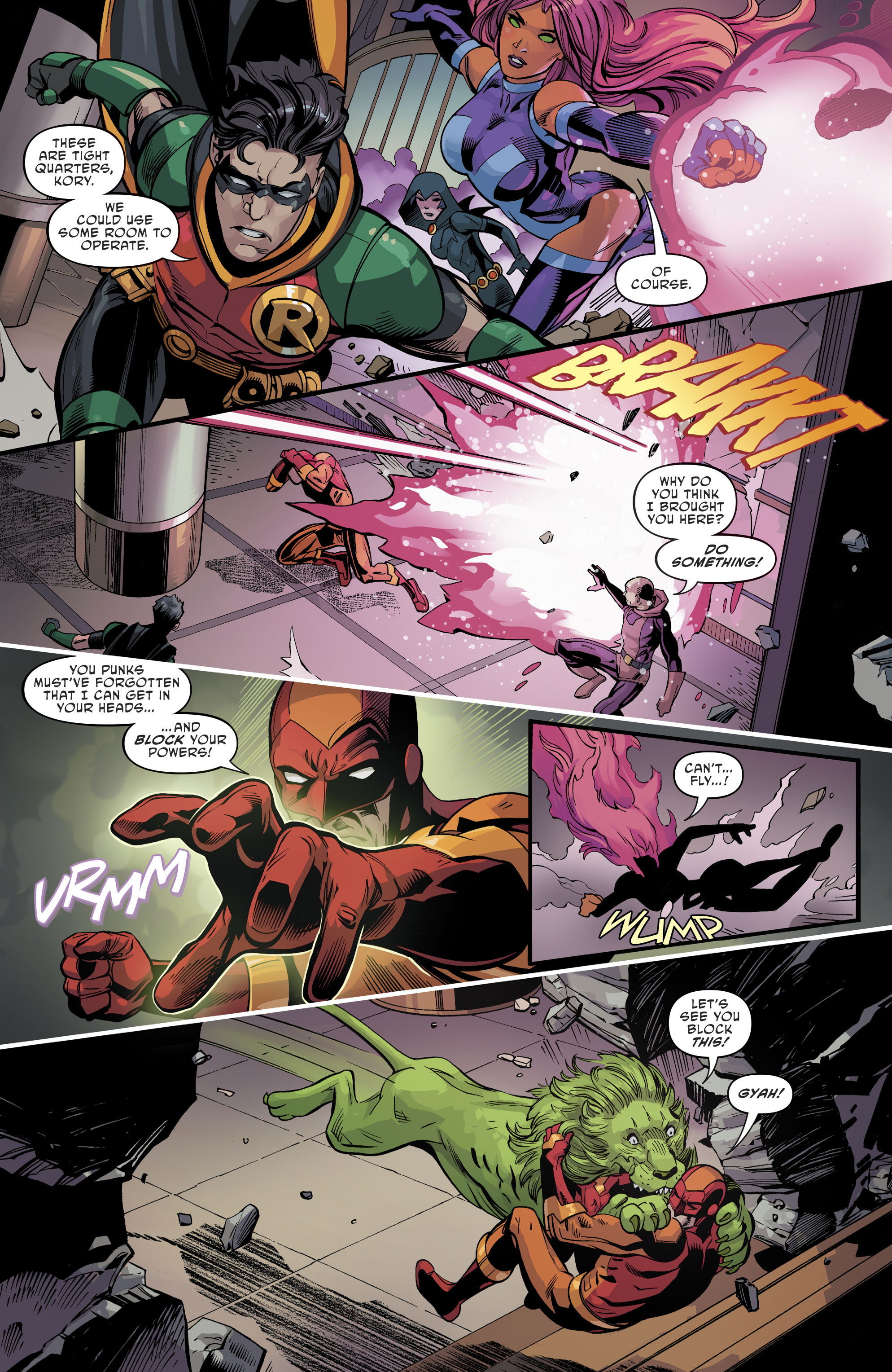 Read online Titans: Burning Rage comic -  Issue #3 - 19