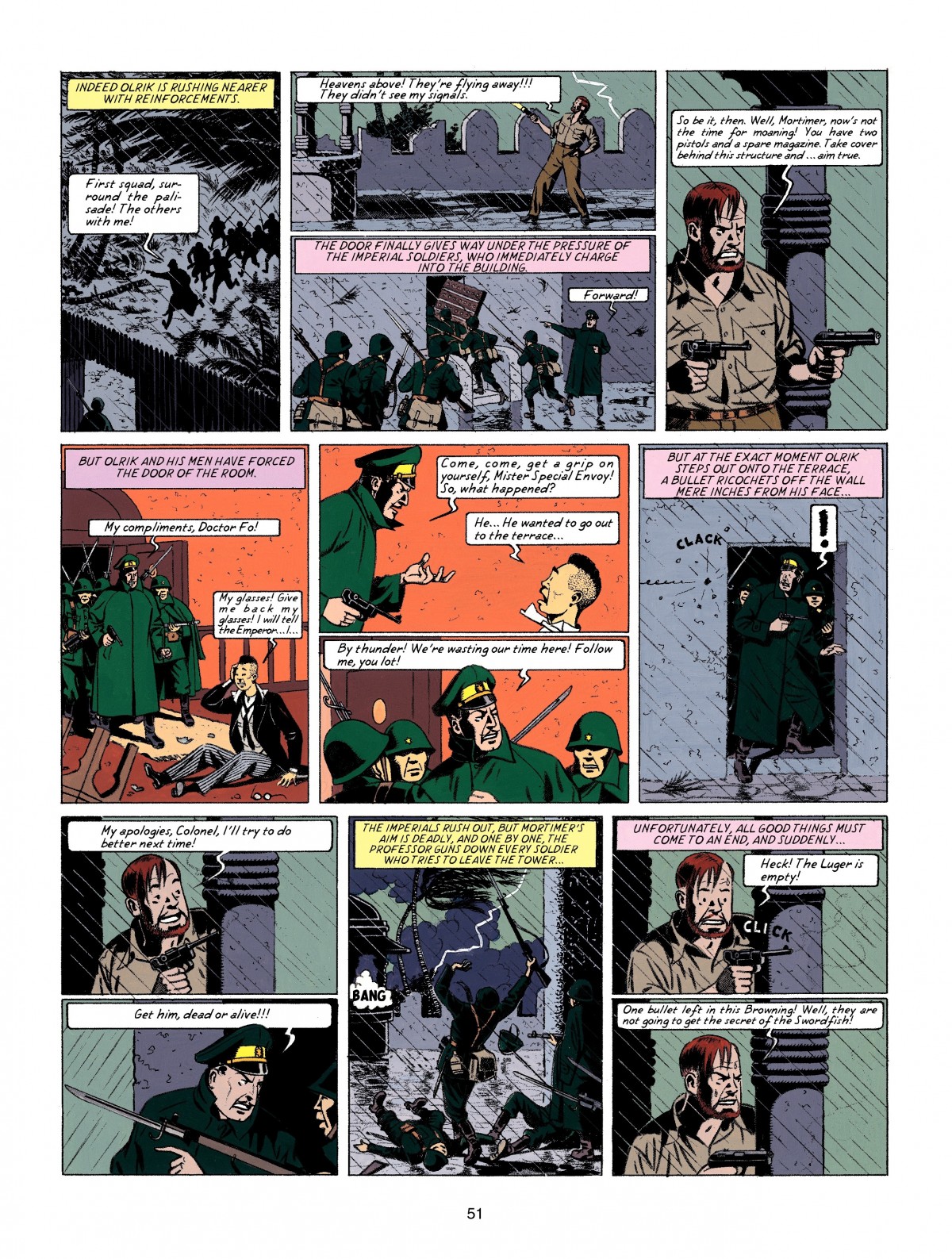 Read online Blake & Mortimer comic -  Issue #16 - 51