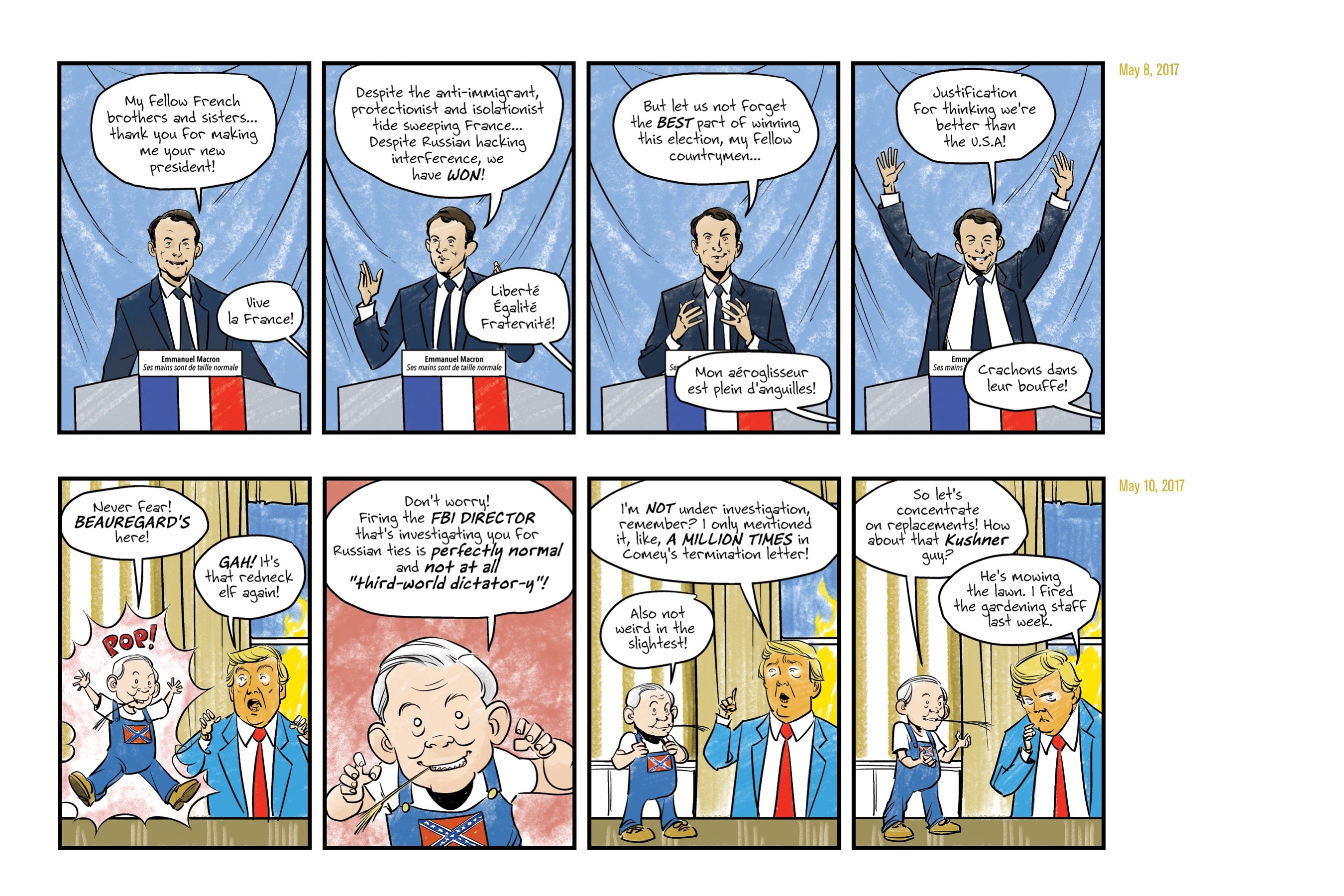 Read online Lil' Donnie: Executive Privilege comic -  Issue # TPB - 29