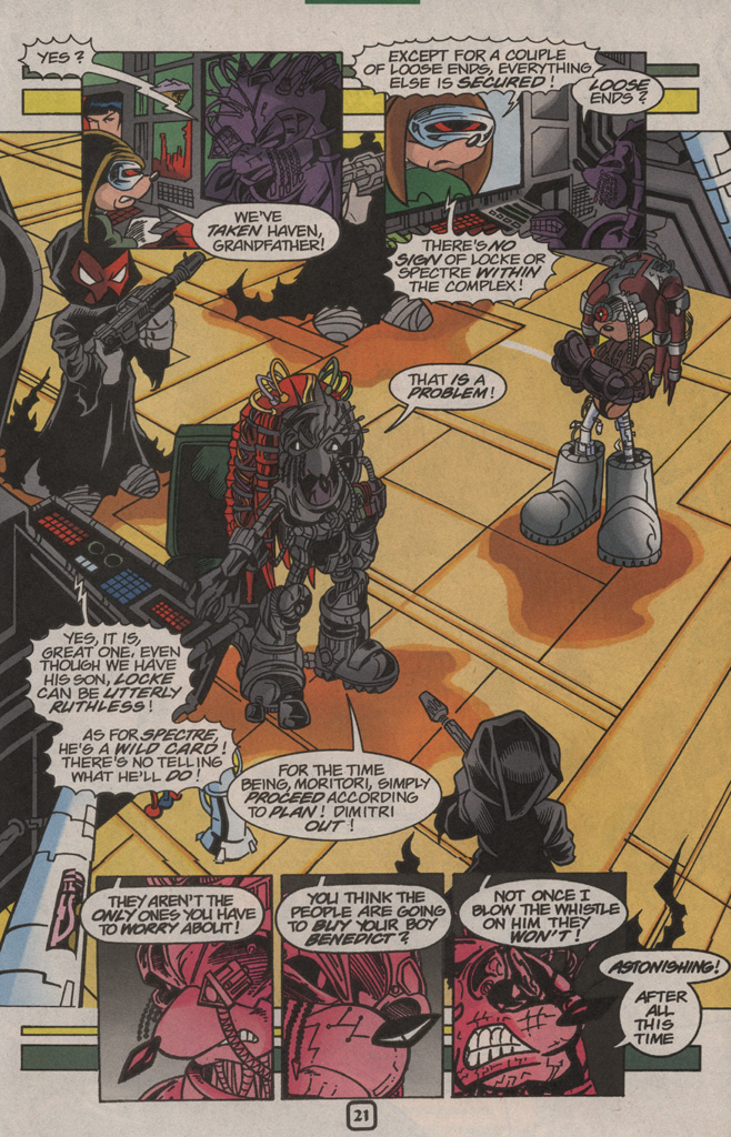 Read online Knuckles the Echidna comic -  Issue #23 - 27