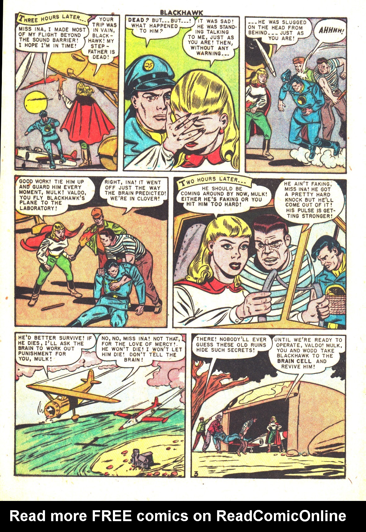 Read online Blackhawk (1957) comic -  Issue #35 - 44