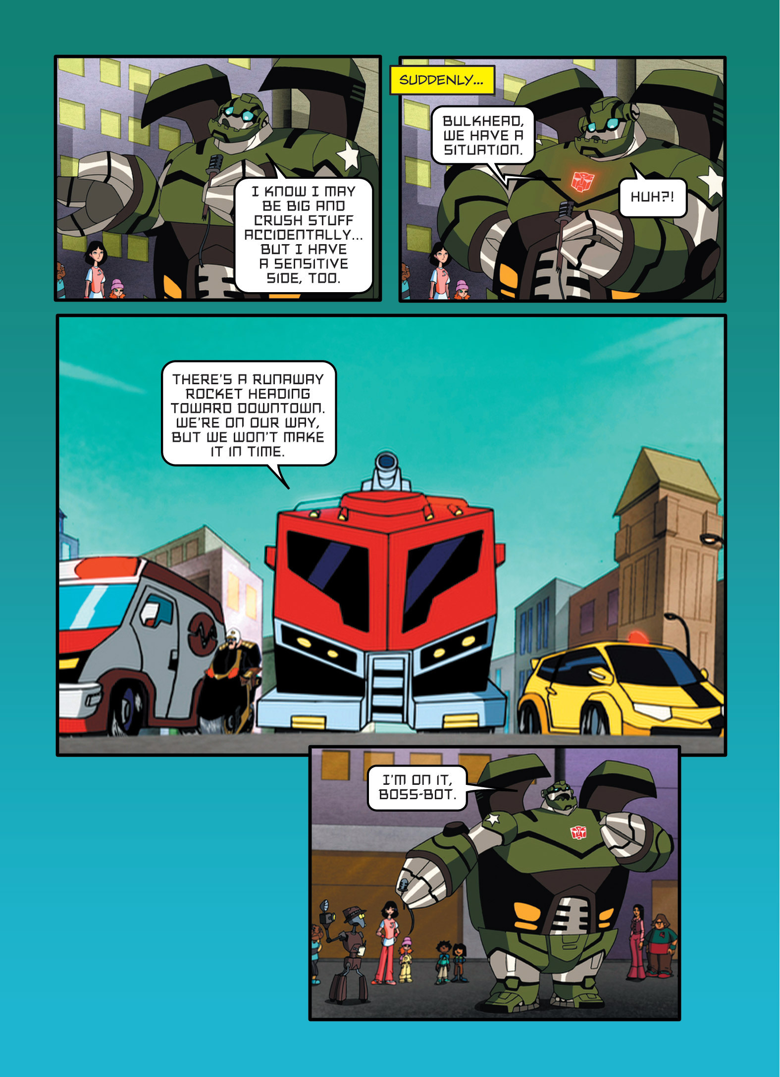 Read online Transformers Animated comic -  Issue #6 - 18