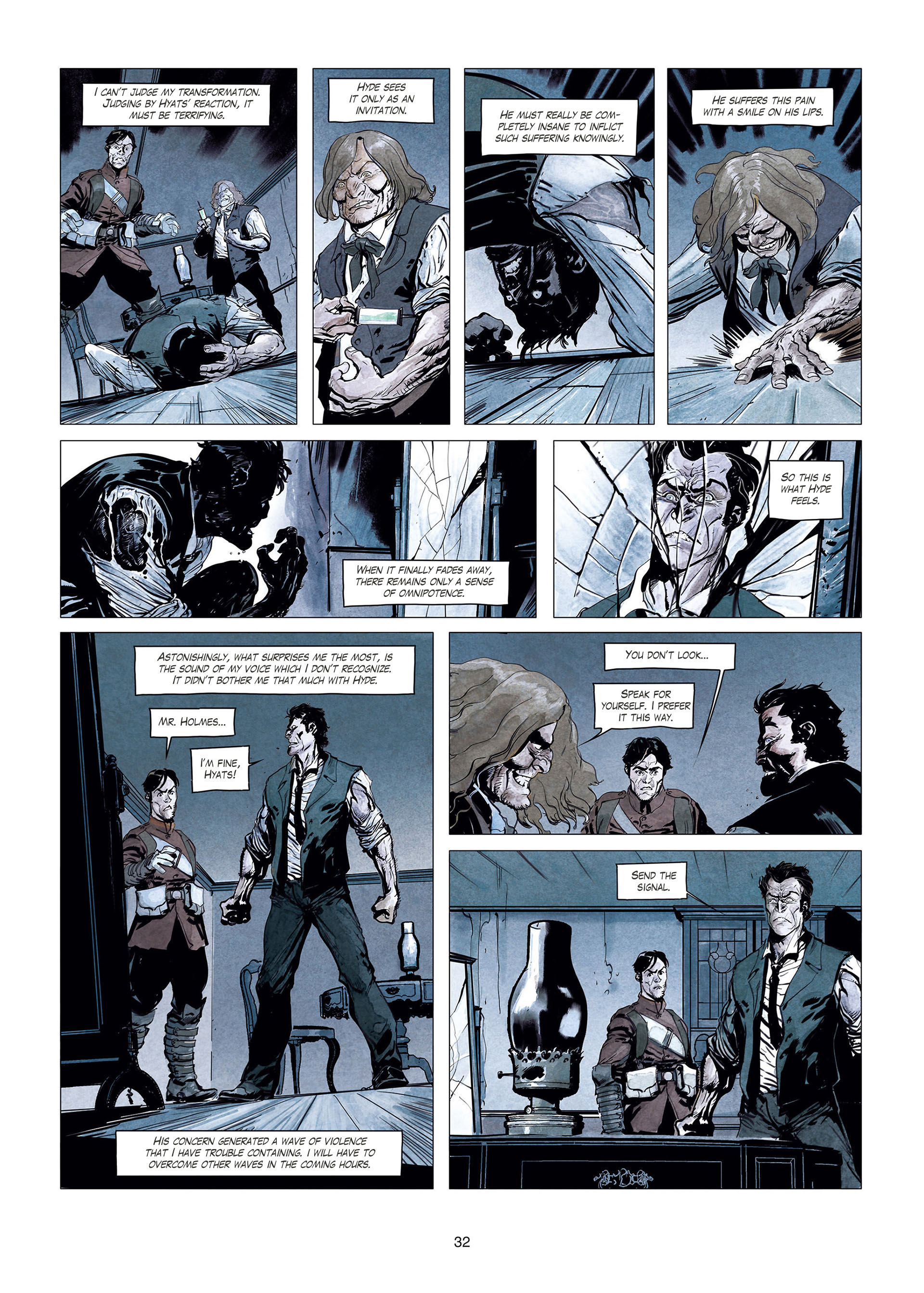 Read online Sherlock Holmes Society Tome 4 : Contamination comic -  Issue # Full - 32