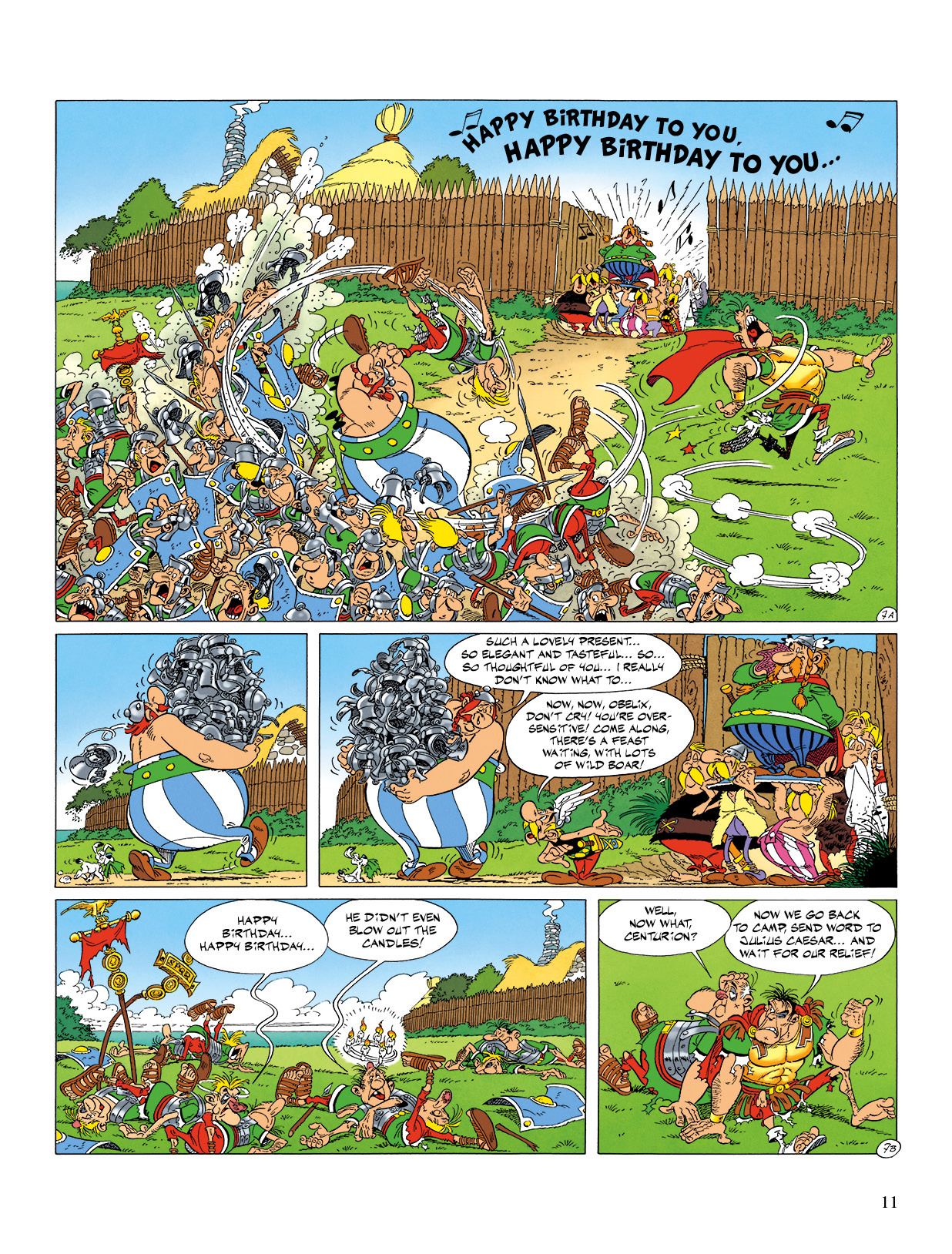 Read online Asterix comic -  Issue #23 - 12