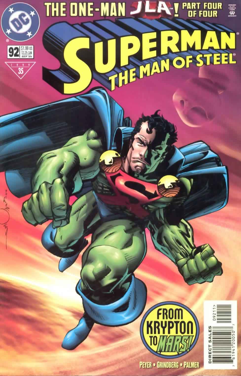 Superman: The Man of Steel (1991) Issue #92 #100 - English 1