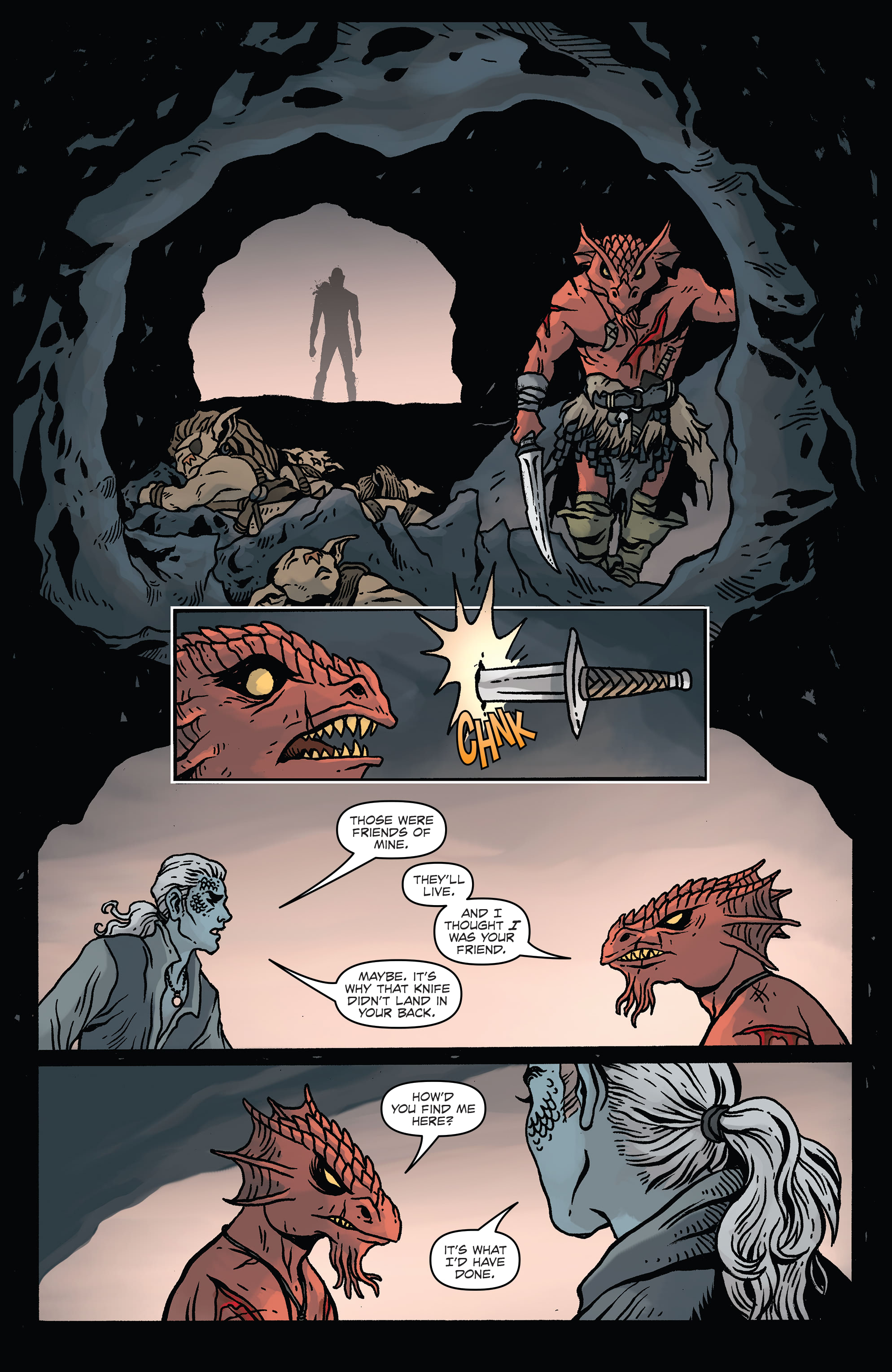 Read online Dungeon & Dragons: A Darkened Wish comic -  Issue #5 - 7