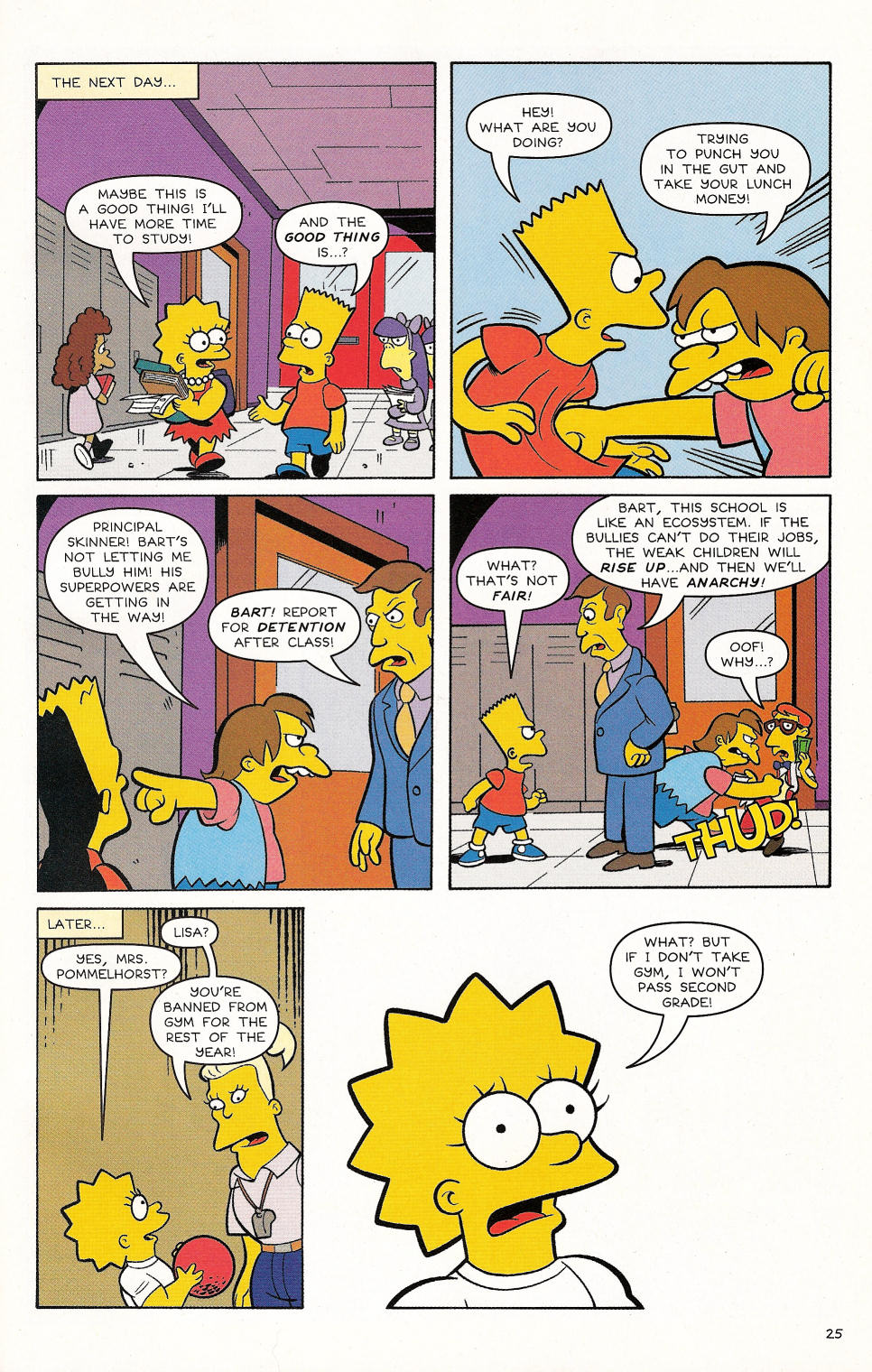 Read online Bongo Comics Presents Simpsons Super Spectacular comic -  Issue #3 - 21