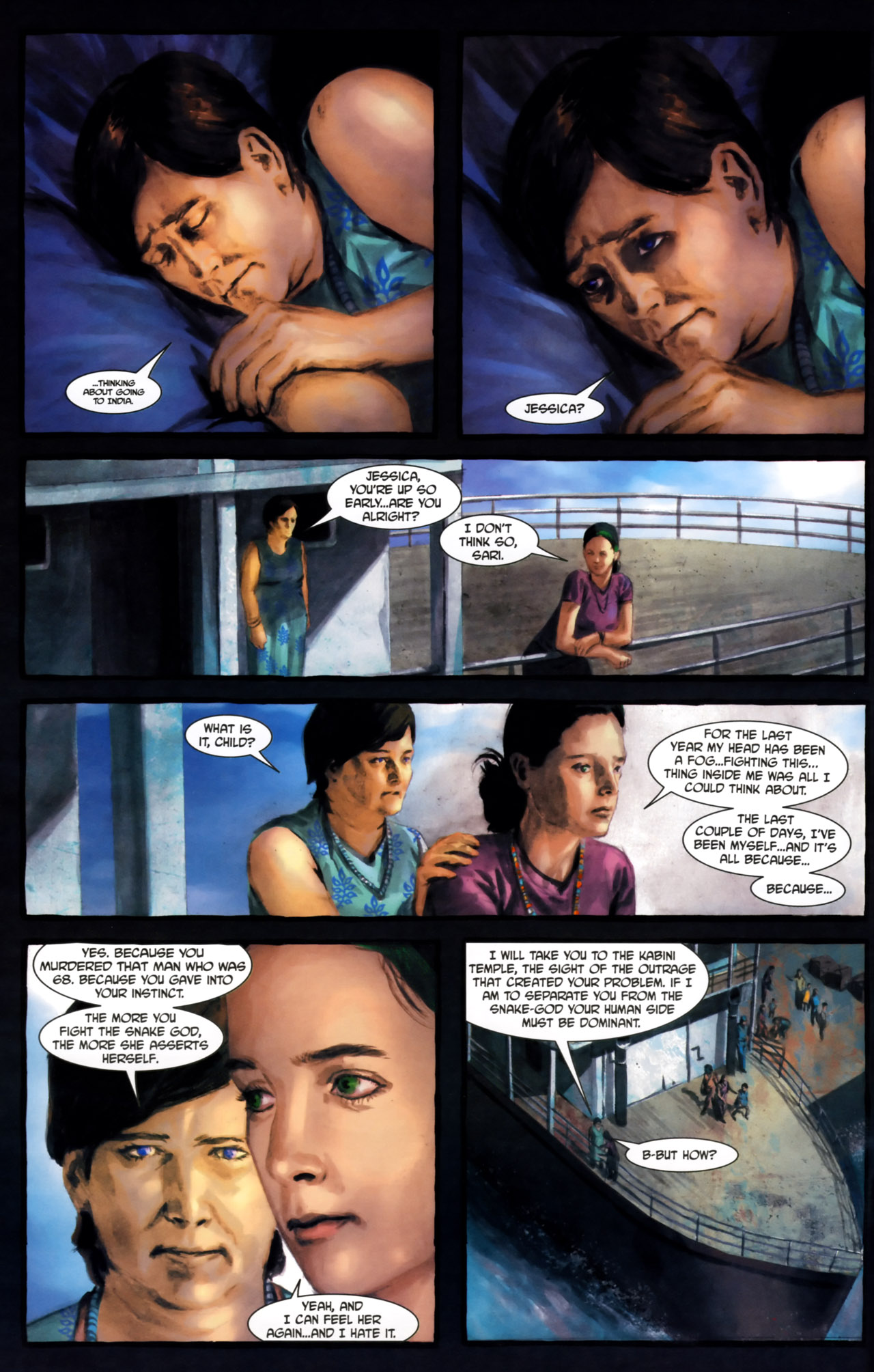 Read online Snake Woman Tale of the Snake Charmer comic -  Issue #2 - 6