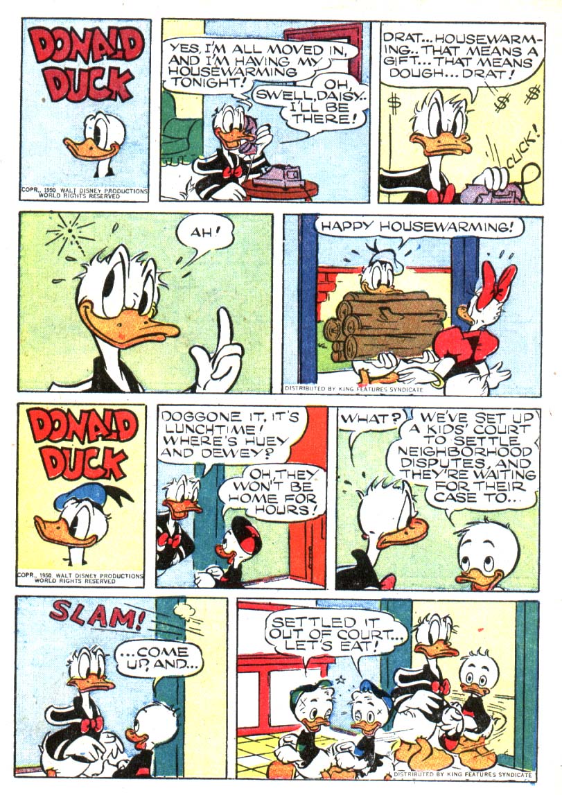 Read online Walt Disney's Comics and Stories comic -  Issue #160 - 50