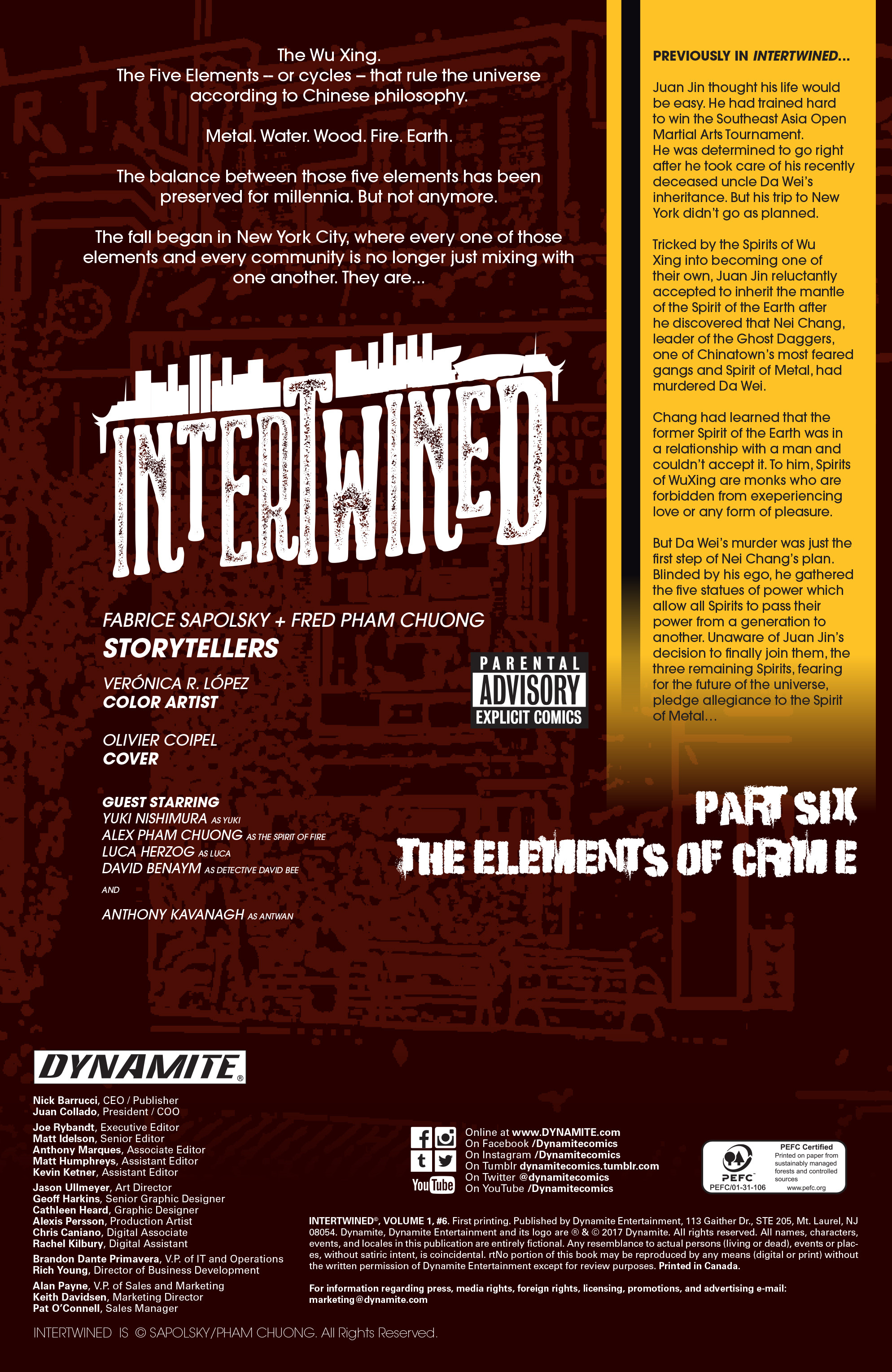 Read online Intertwined comic -  Issue #6 - 2