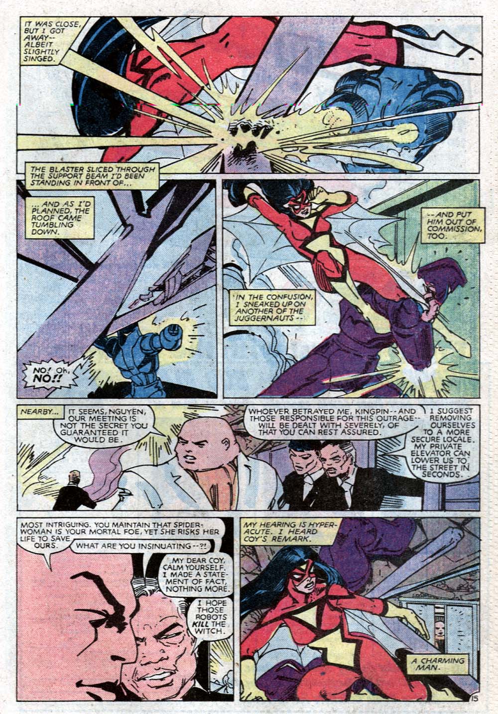 Read online Spider-Woman (1978) comic -  Issue #46 - 16