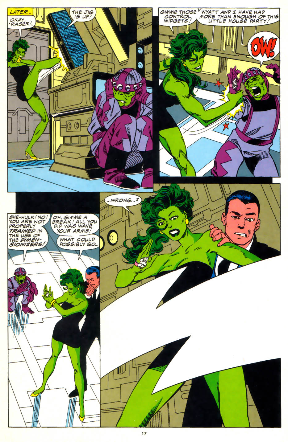 Read online The Sensational She-Hulk comic -  Issue #37 - 15