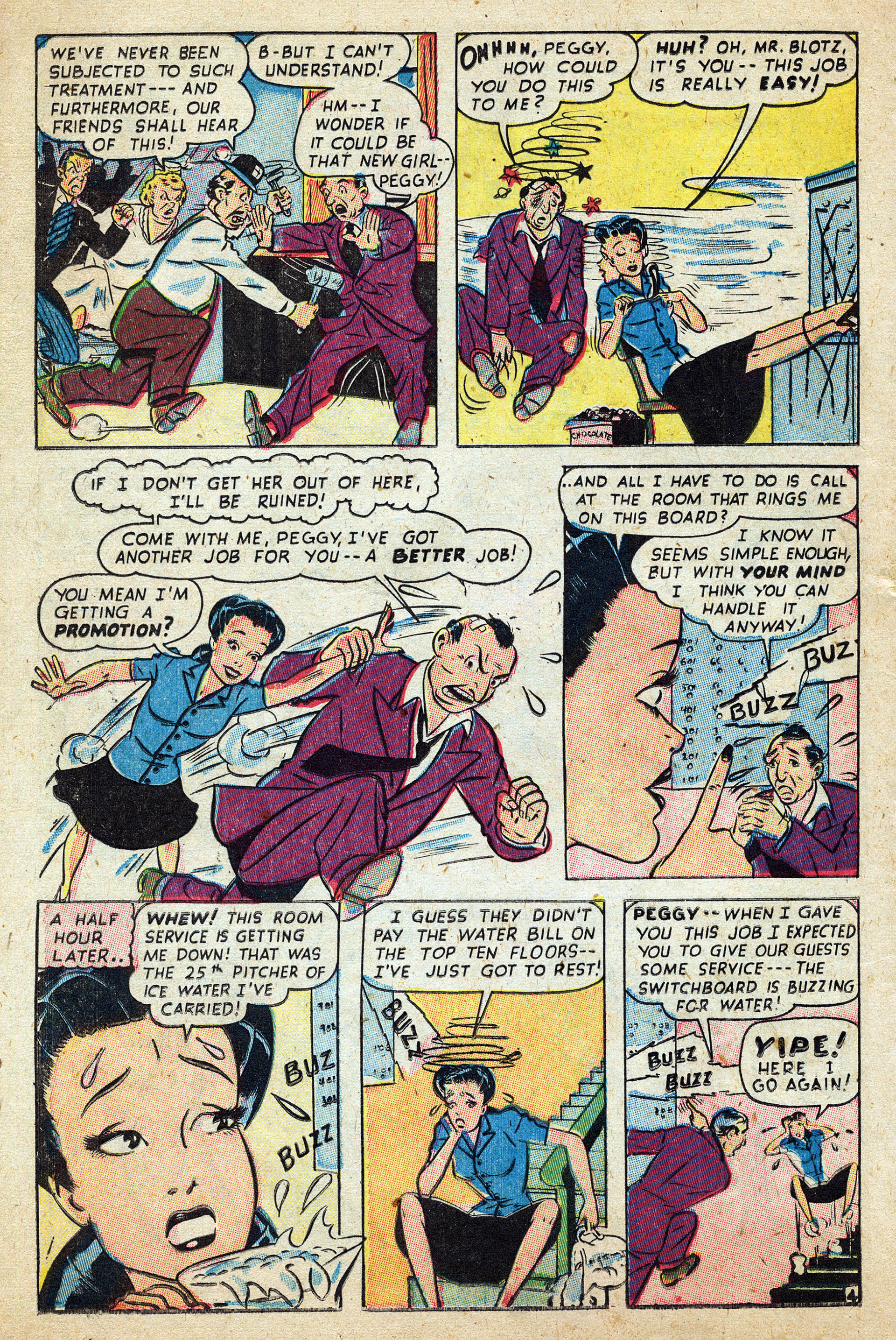 Read online Margie Comics comic -  Issue #35 - 36