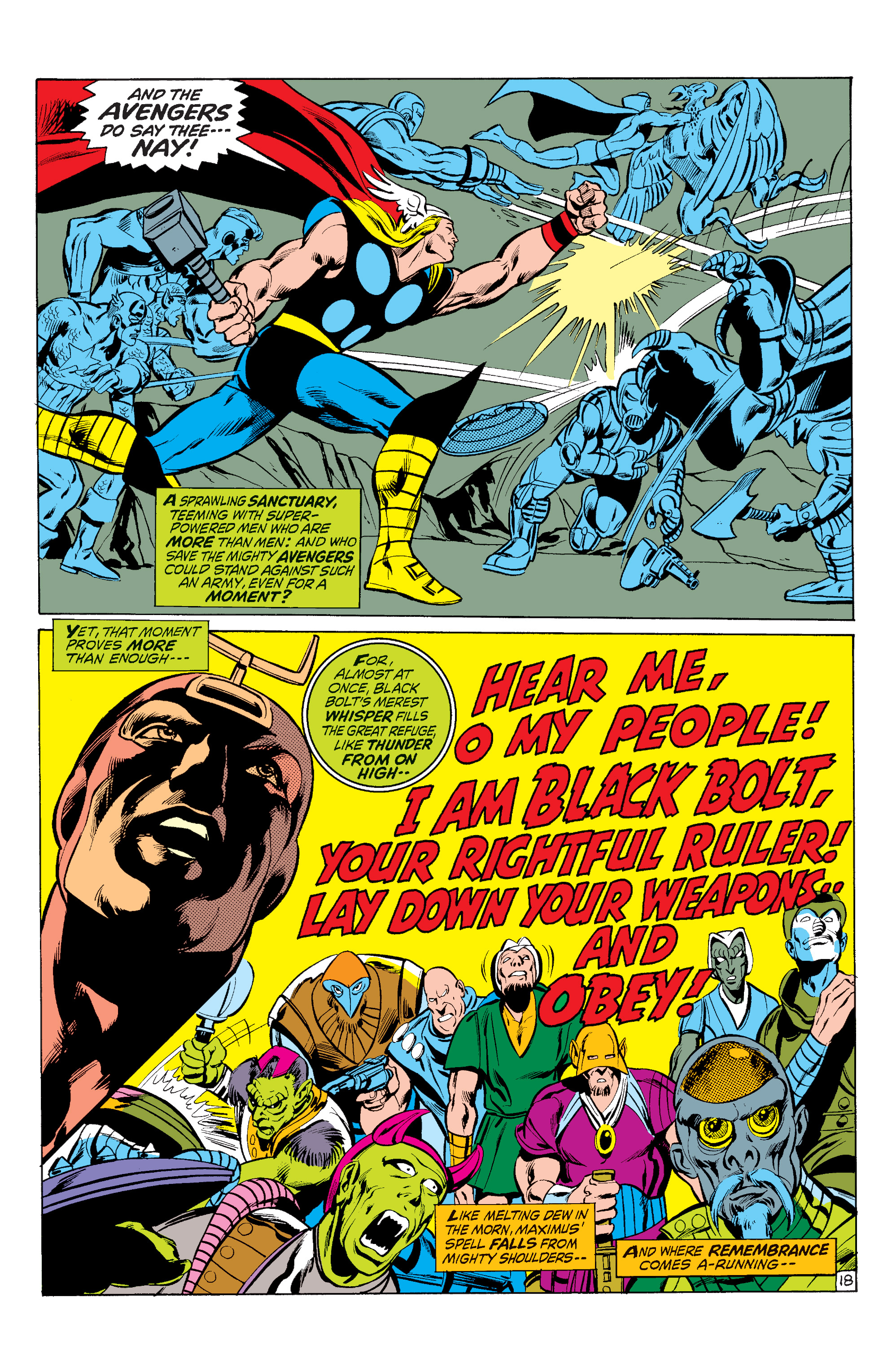 Read online Marvel Masterworks: The Inhumans comic -  Issue # TPB 1 (Part 3) - 13
