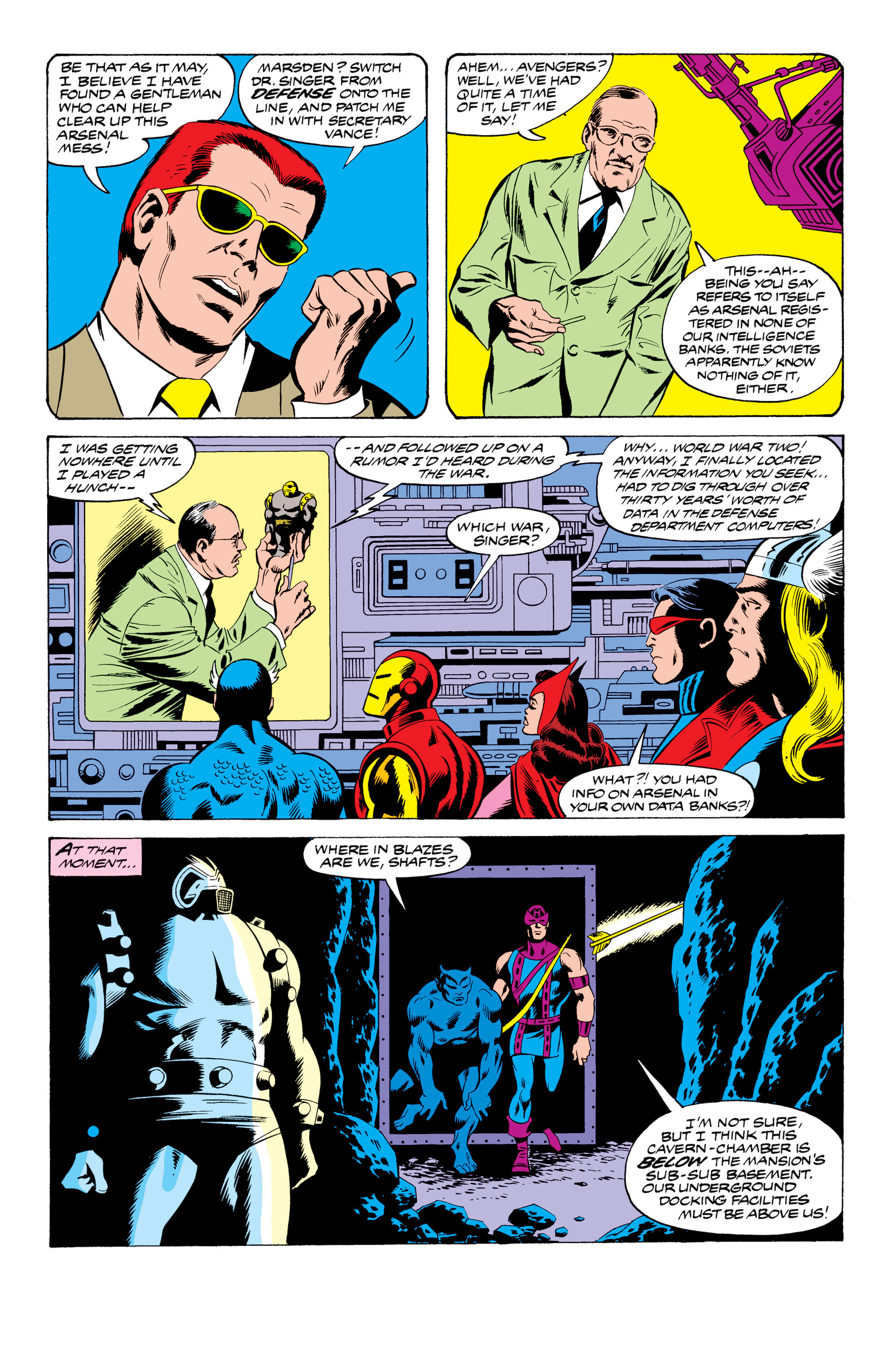 Read online The Avengers (1963) comic -  Issue # _Annual 9 - 10