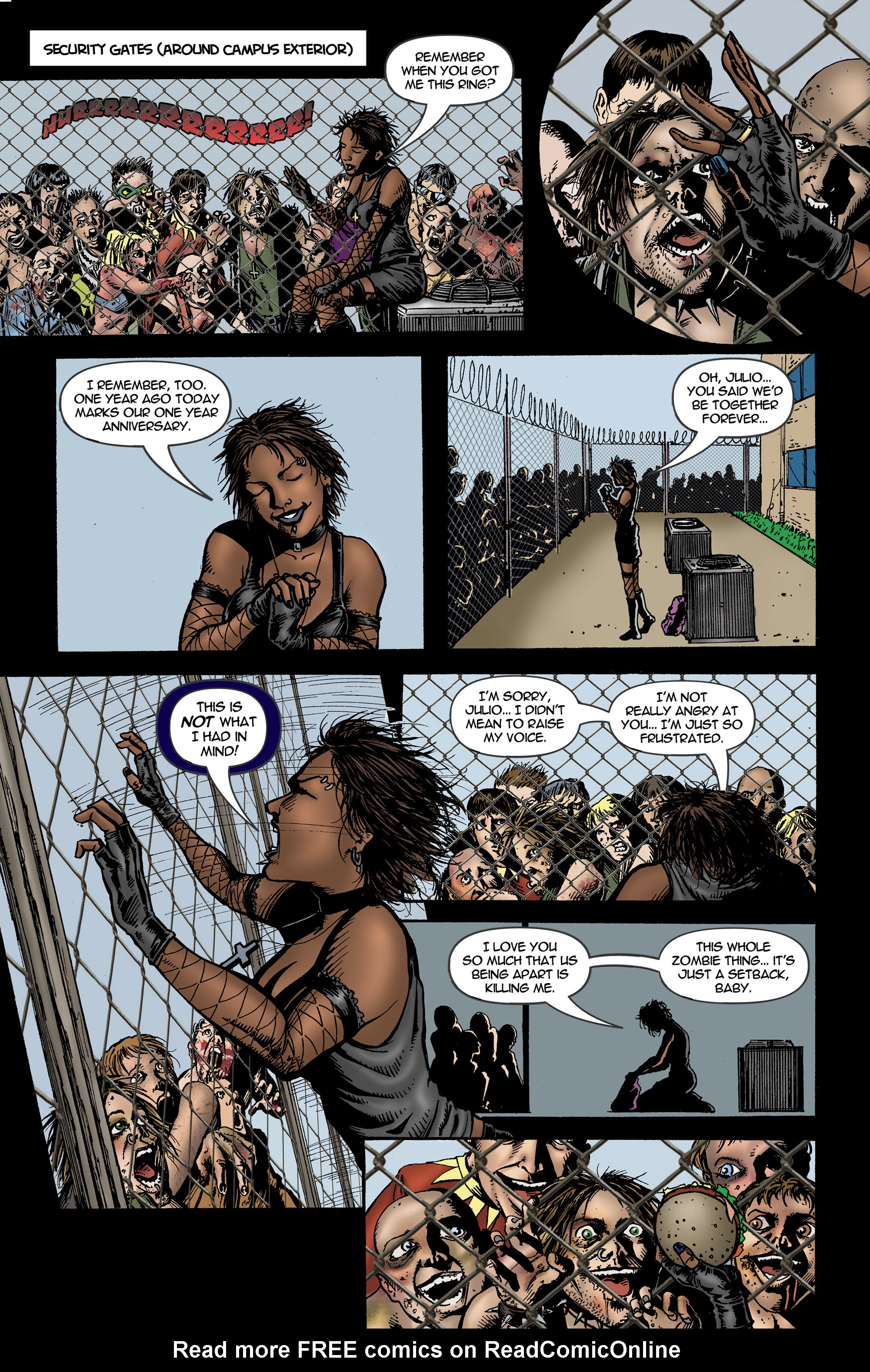 Read online Chaos Campus: Sorority Girls Vs. Zombies comic -  Issue #14 - 6