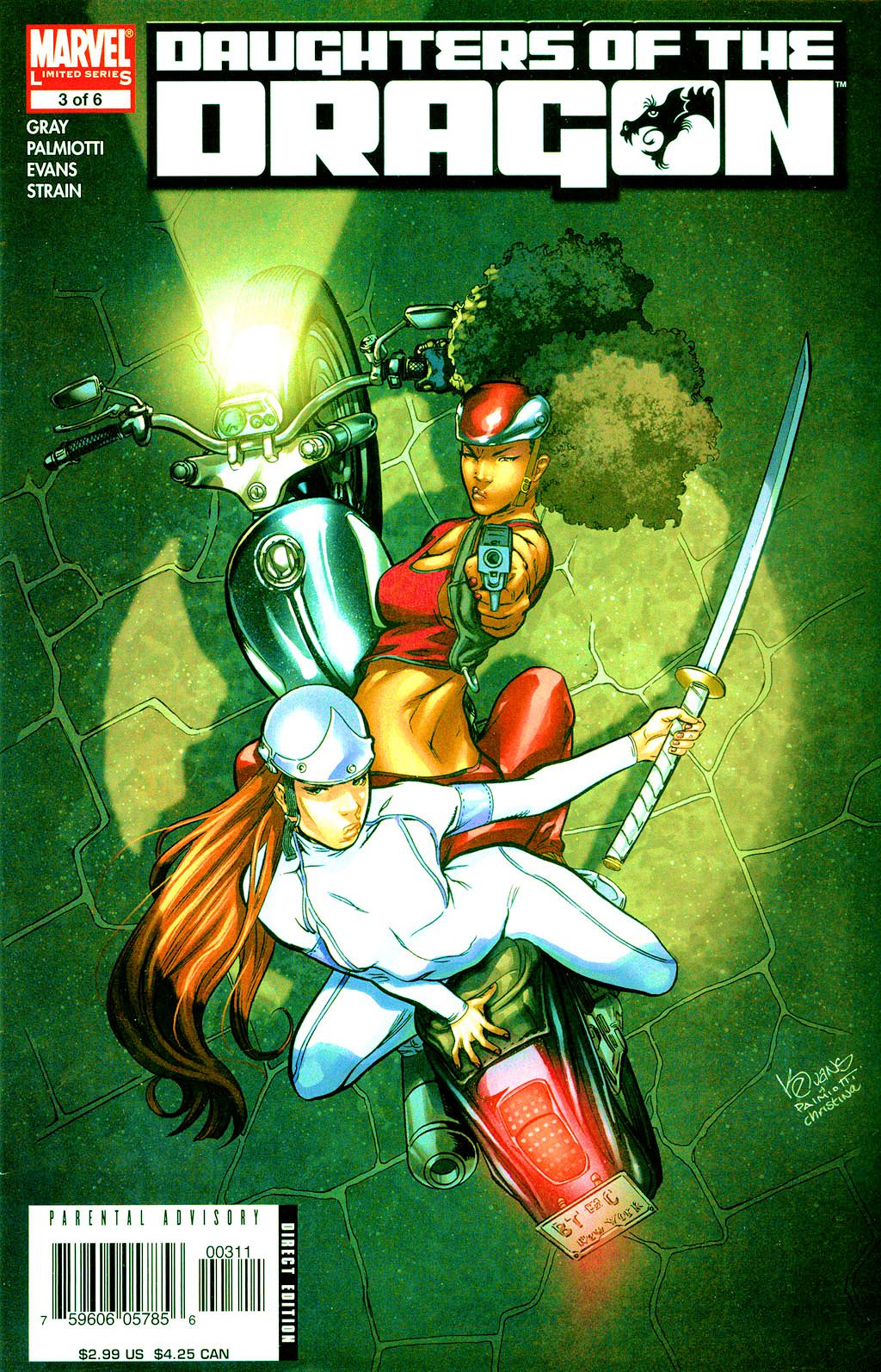 Read online Daughters of the Dragon comic -  Issue #3 - 1