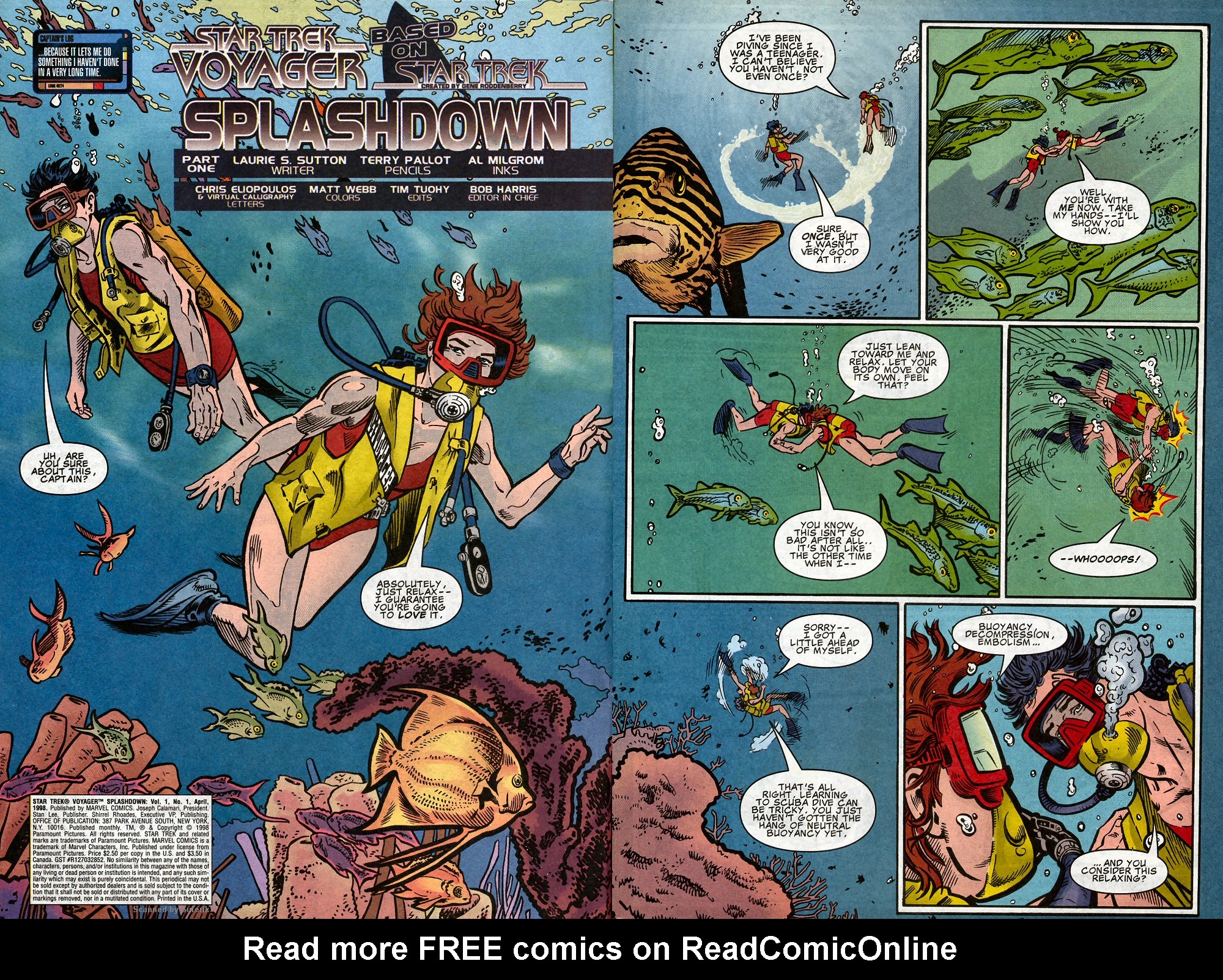 Read online Star Trek: Voyager--Splashdown comic -  Issue #1 - 4