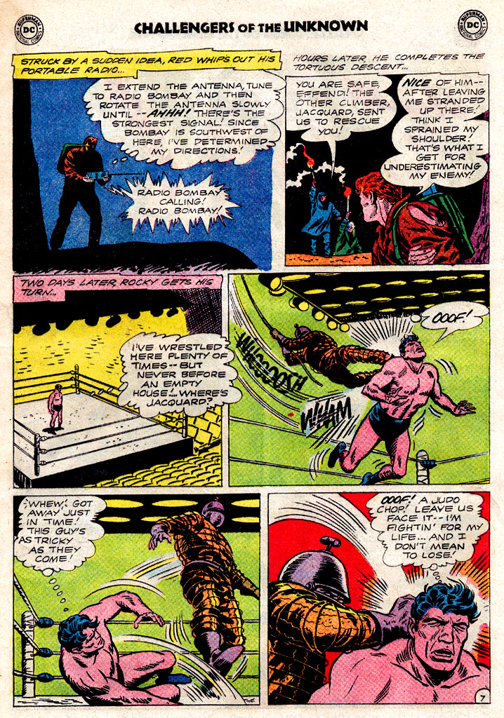Challengers of the Unknown (1958) Issue #33 #33 - English 9