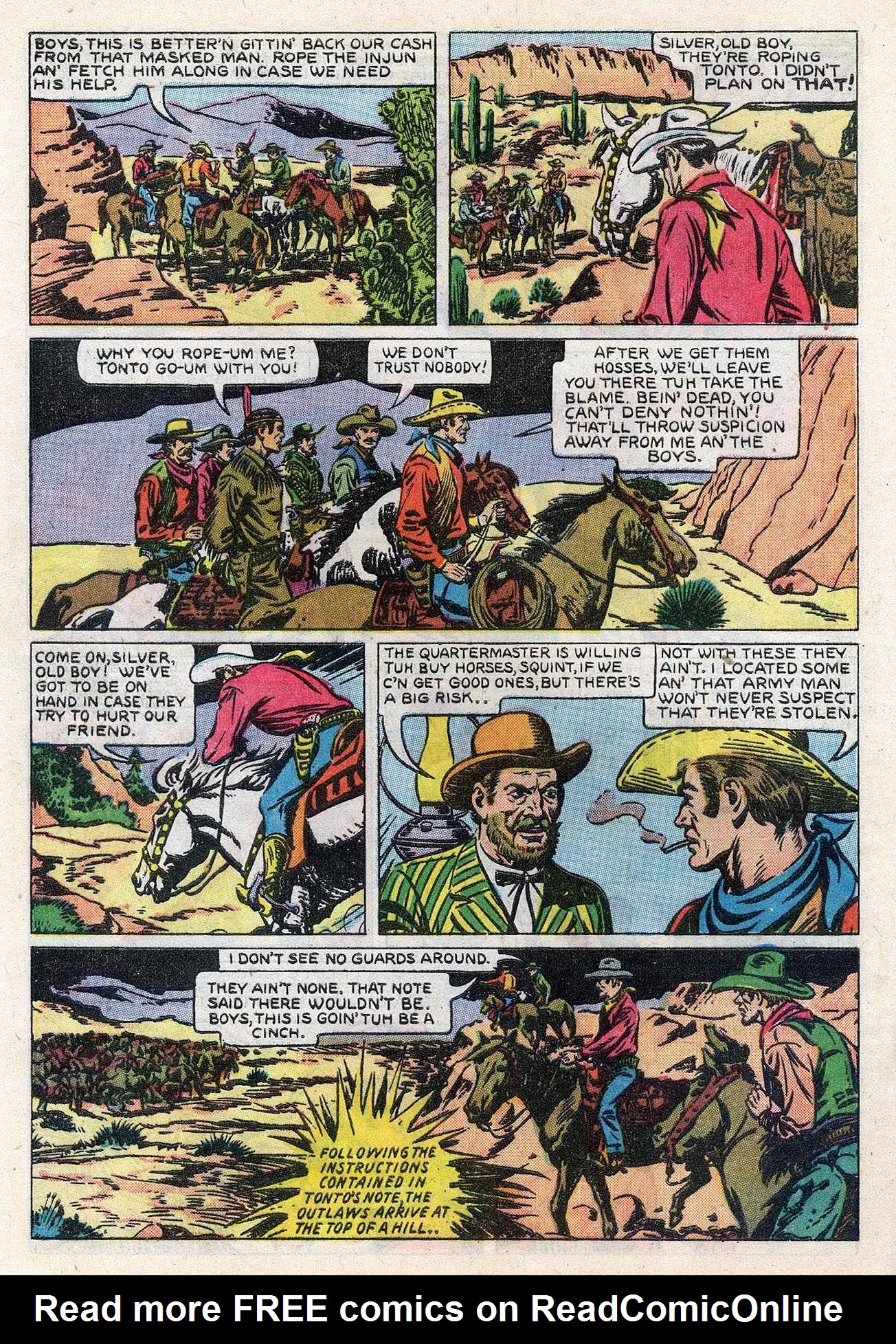Read online The Lone Ranger (1948) comic -  Issue #27 - 16