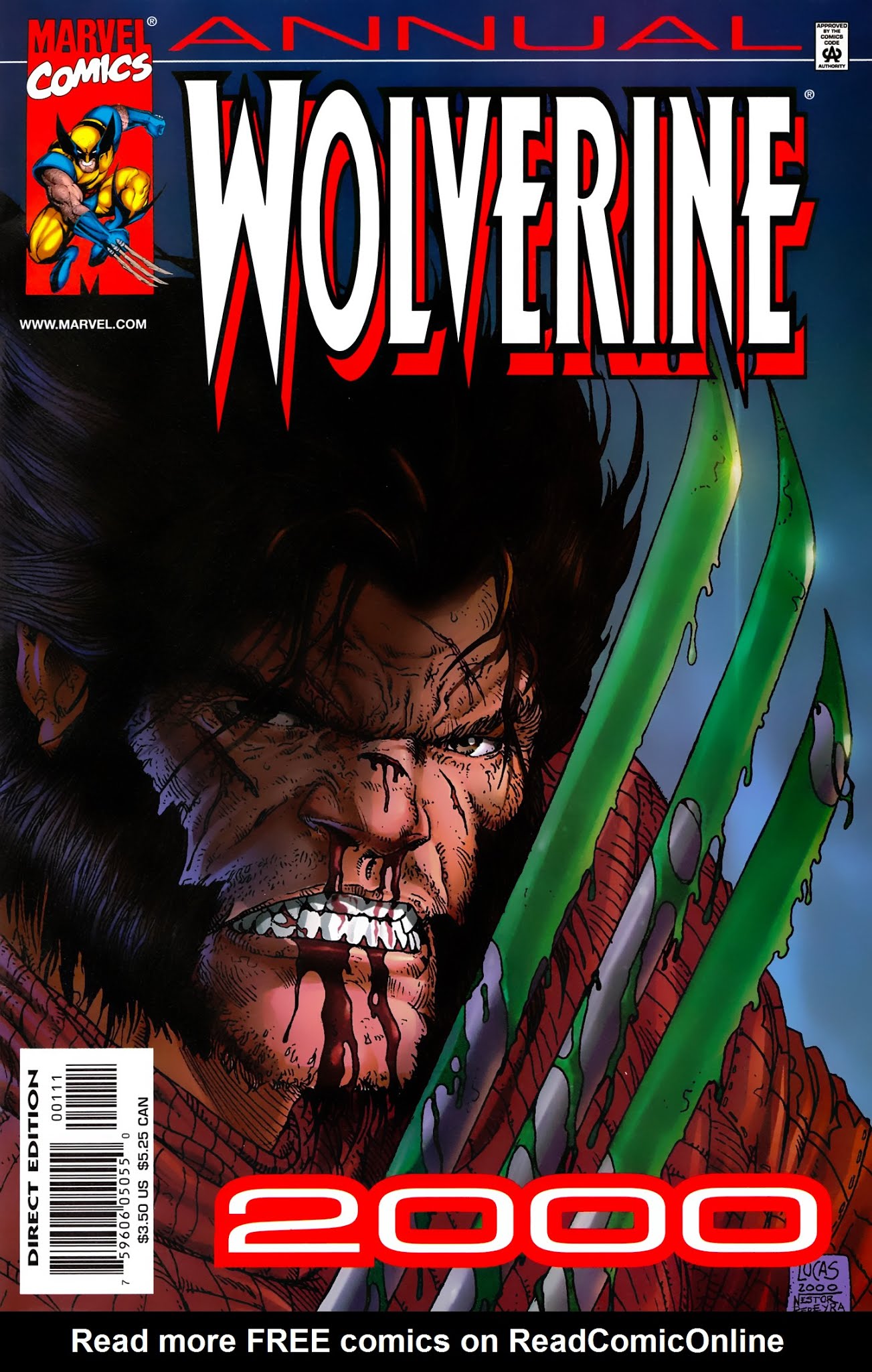 Read online Wolverine (1988) comic -  Issue # Annual '00 - 1