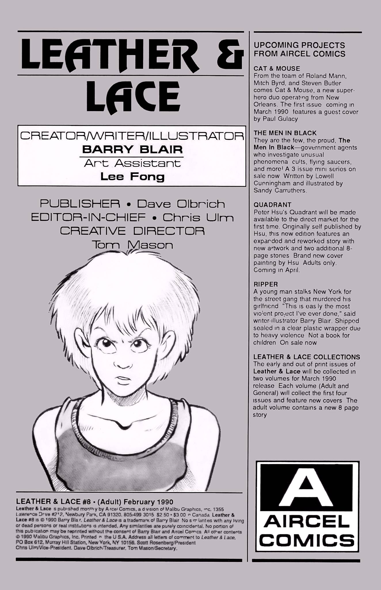 Read online Leather & Lace (1989) comic -  Issue #8 - 3