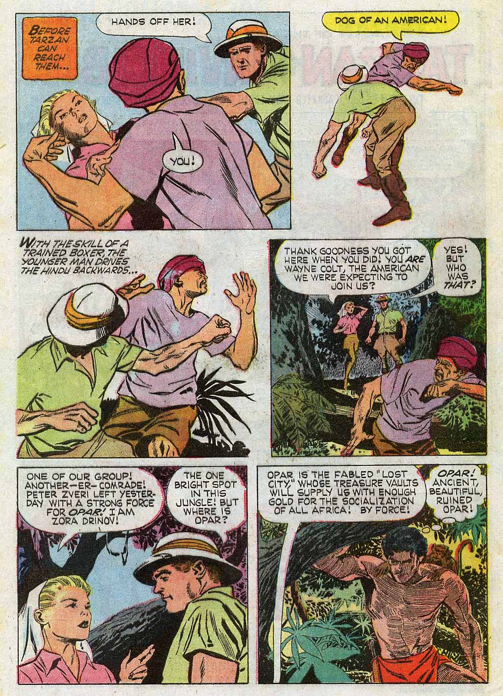 Read online Tarzan (1962) comic -  Issue #182 - 4