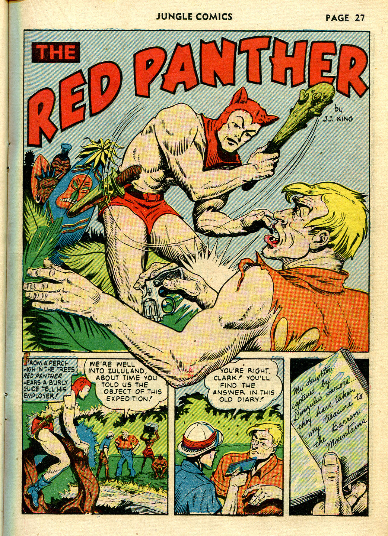 Read online Jungle Comics comic -  Issue #26 - 29