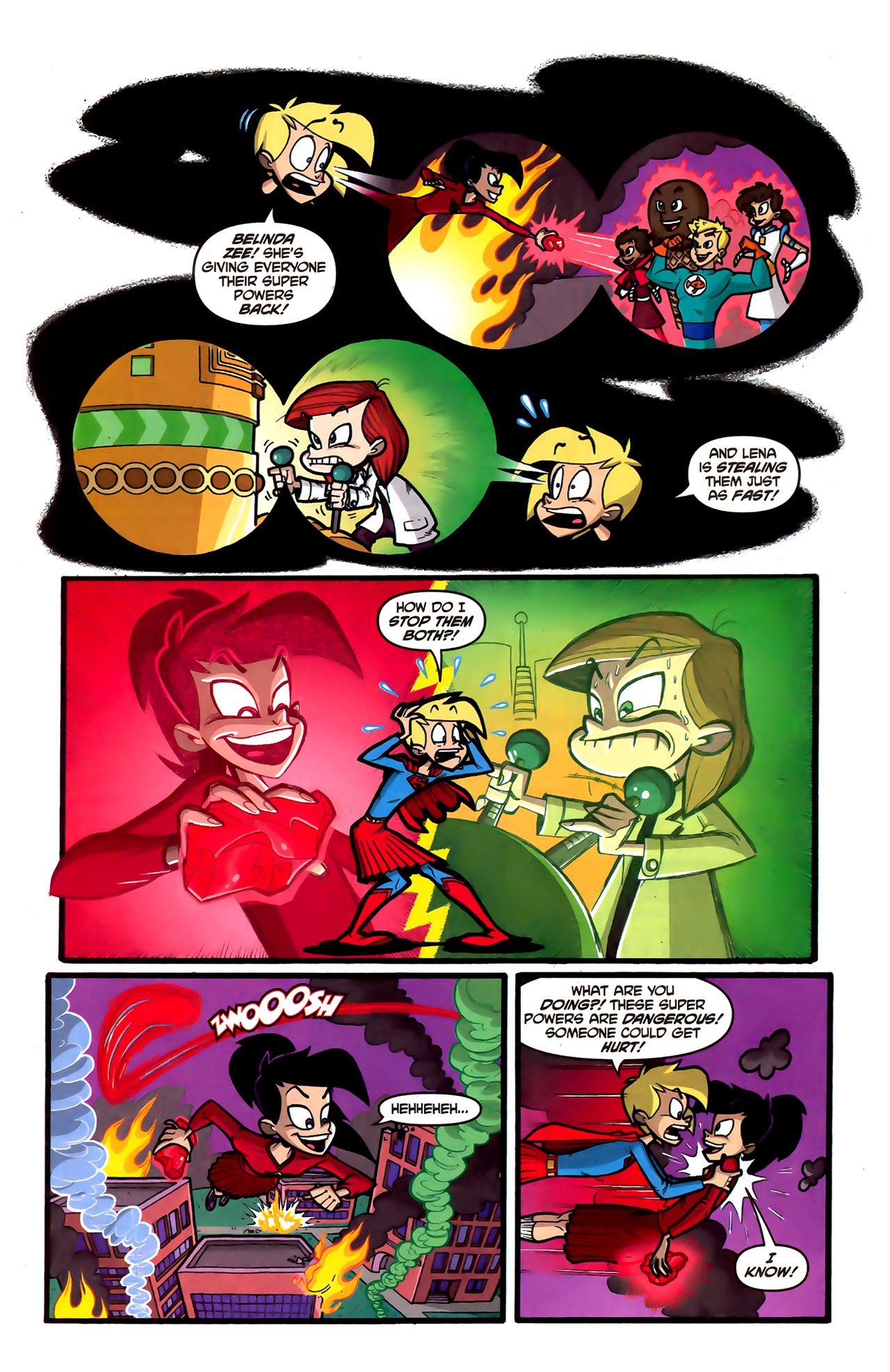 Read online Supergirl: Cosmic Adventures in the 8th Grade comic -  Issue #3 - 17