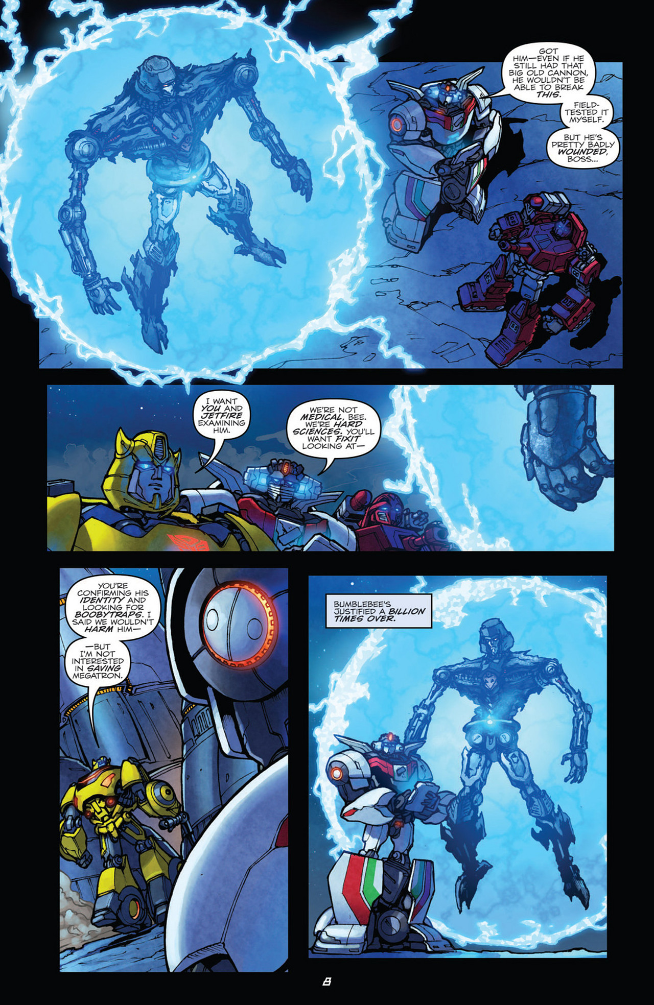 Read online Transformers: Robots In Disguise (2012) comic -  Issue #12 - 10