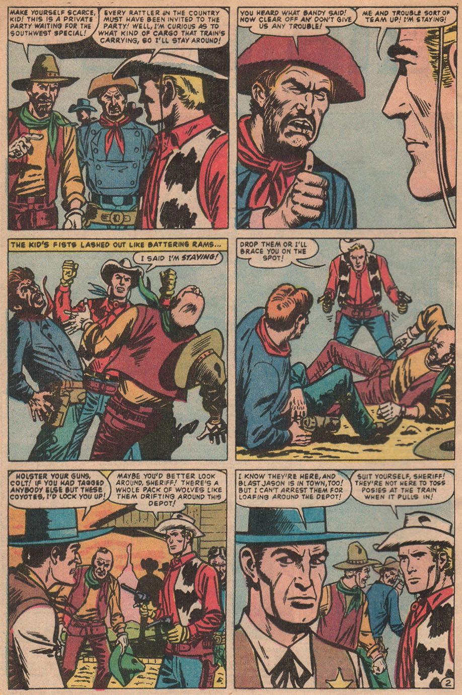 Read online Kid Colt Outlaw comic -  Issue #142 - 4
