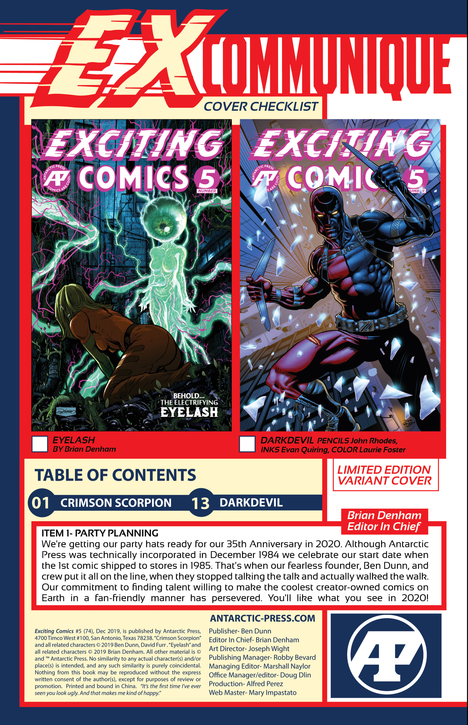Read online Exciting Comics (2019) comic -  Issue #5 - 2