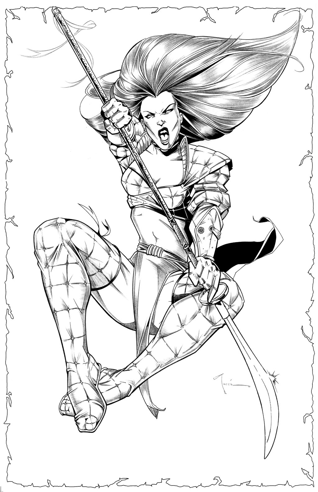 Read online Shi: The Illustrated Warrior comic -  Issue #1 - 28