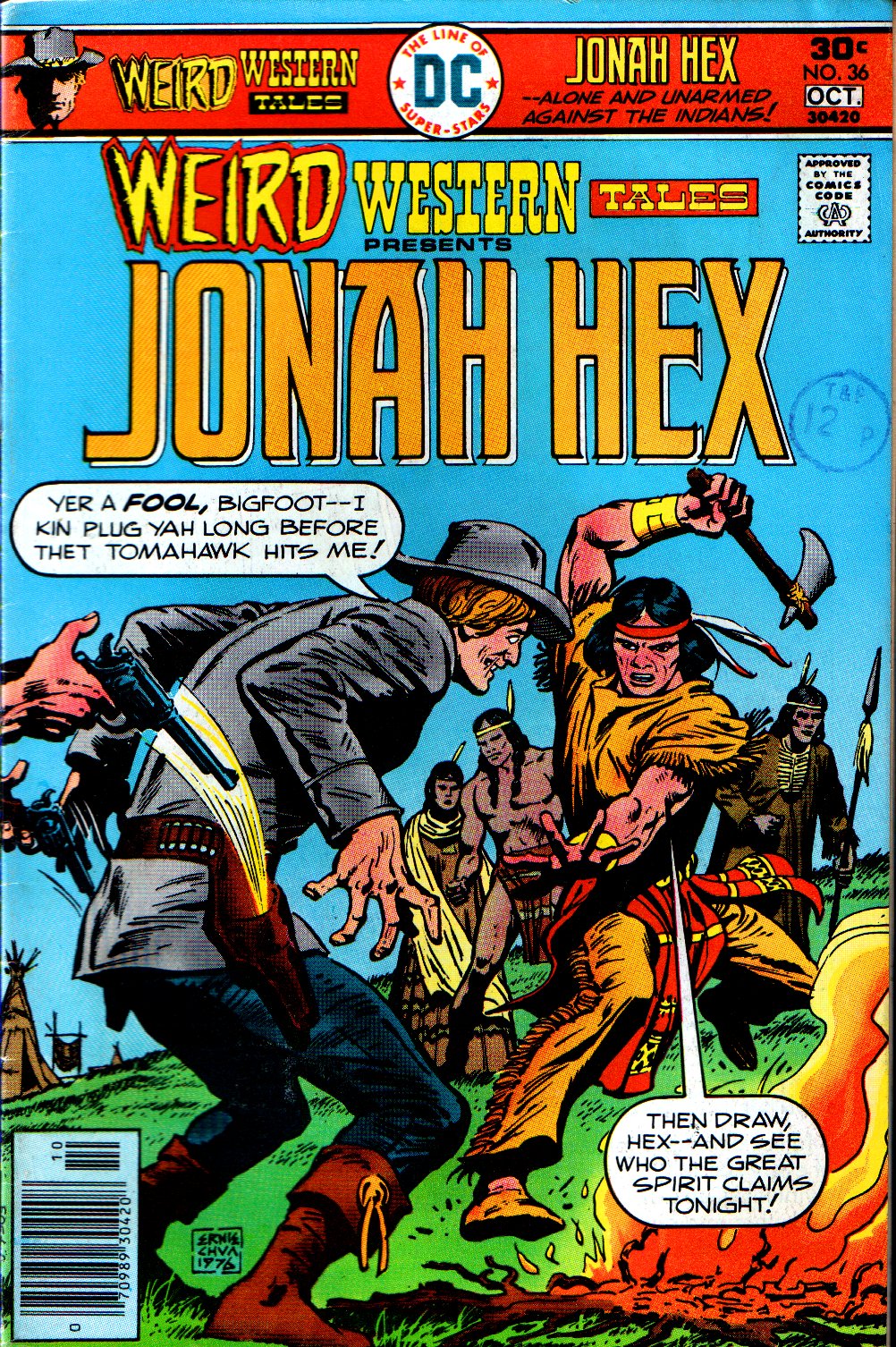 Read online Weird Western Tales (1972) comic -  Issue #36 - 1