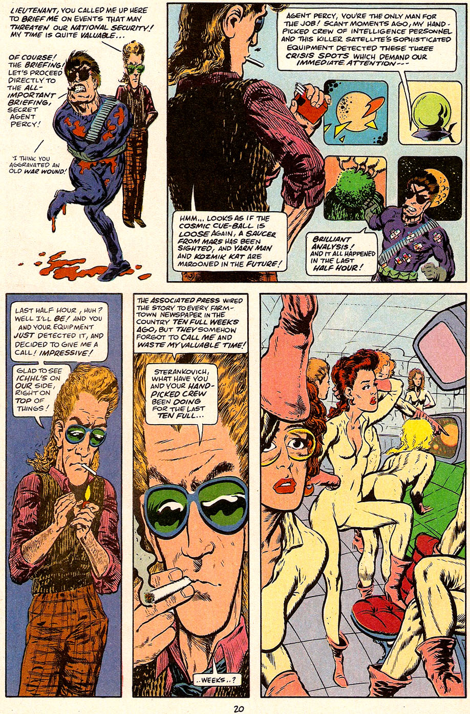 Read online Megaton Man comic -  Issue #4 - 22