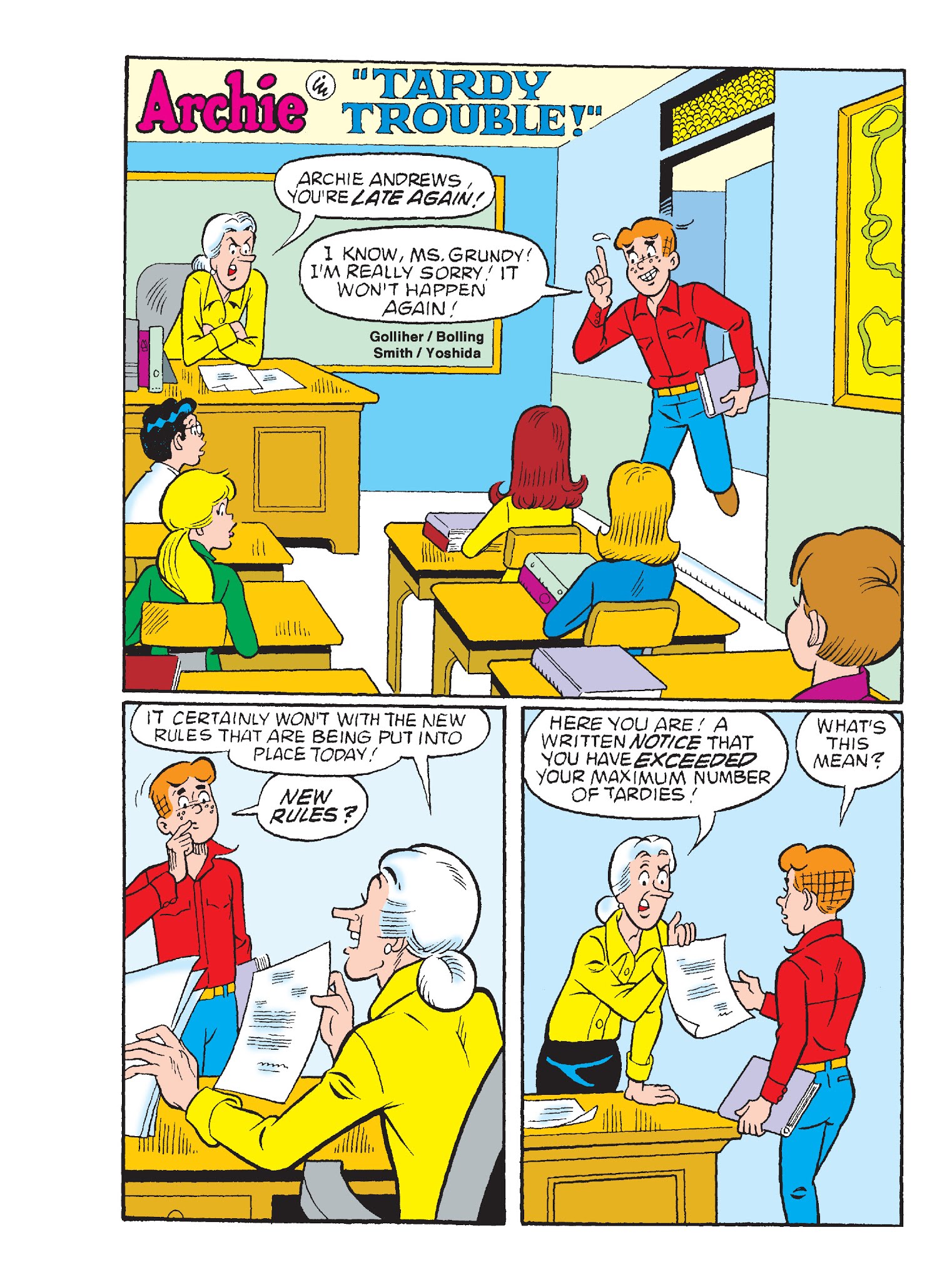 Read online Archie's Funhouse Double Digest comic -  Issue #22 - 208