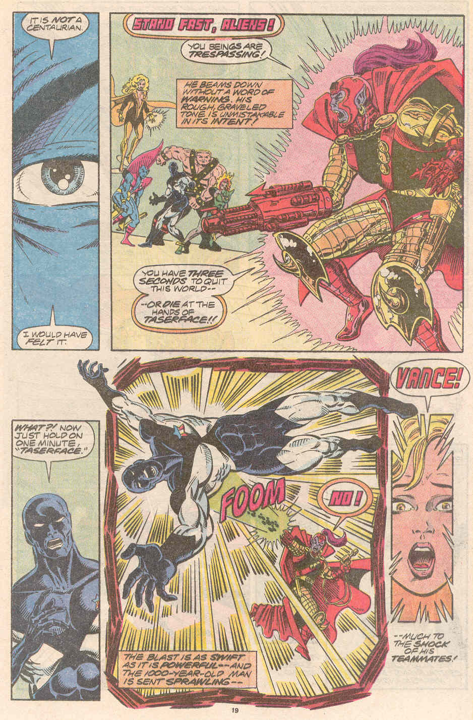 Read online Guardians of the Galaxy (1990) comic -  Issue #1 - 16